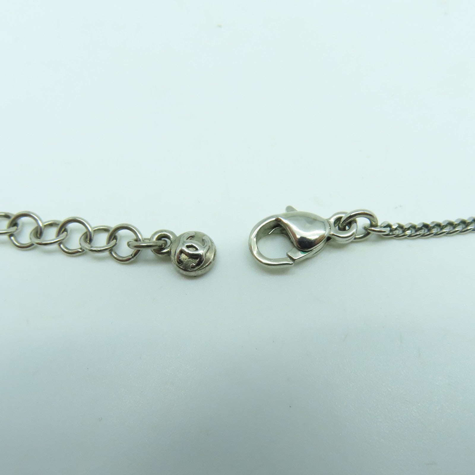 CHANEL 【激減優惠】金屬Necklace項鍊銀色
