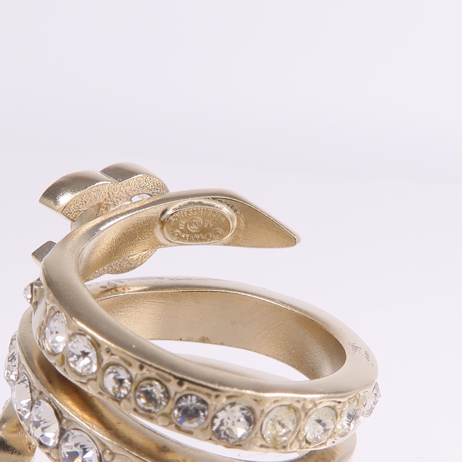 CHANEL 金屬Ring戒指US#5