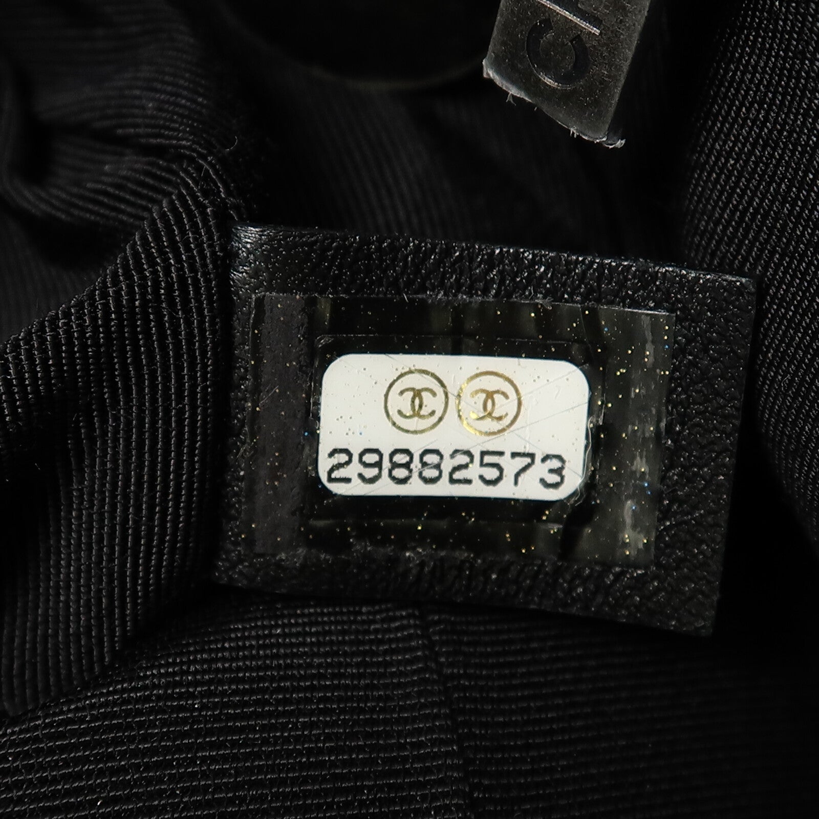 CHANEL 牛皮皮革Bowling Chain Shoulder鏈帶肩背袋