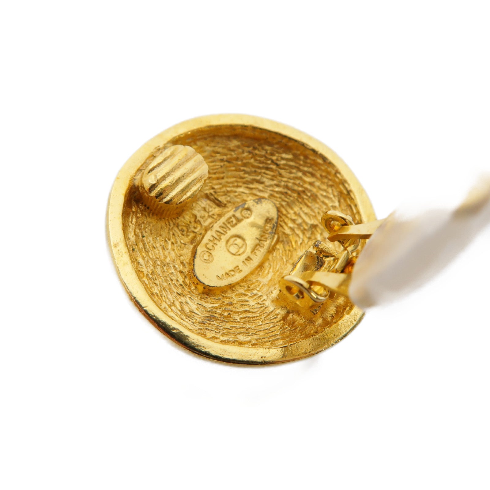 CHANEL 【激減優惠】金屬Vintage Earrings耳環金色