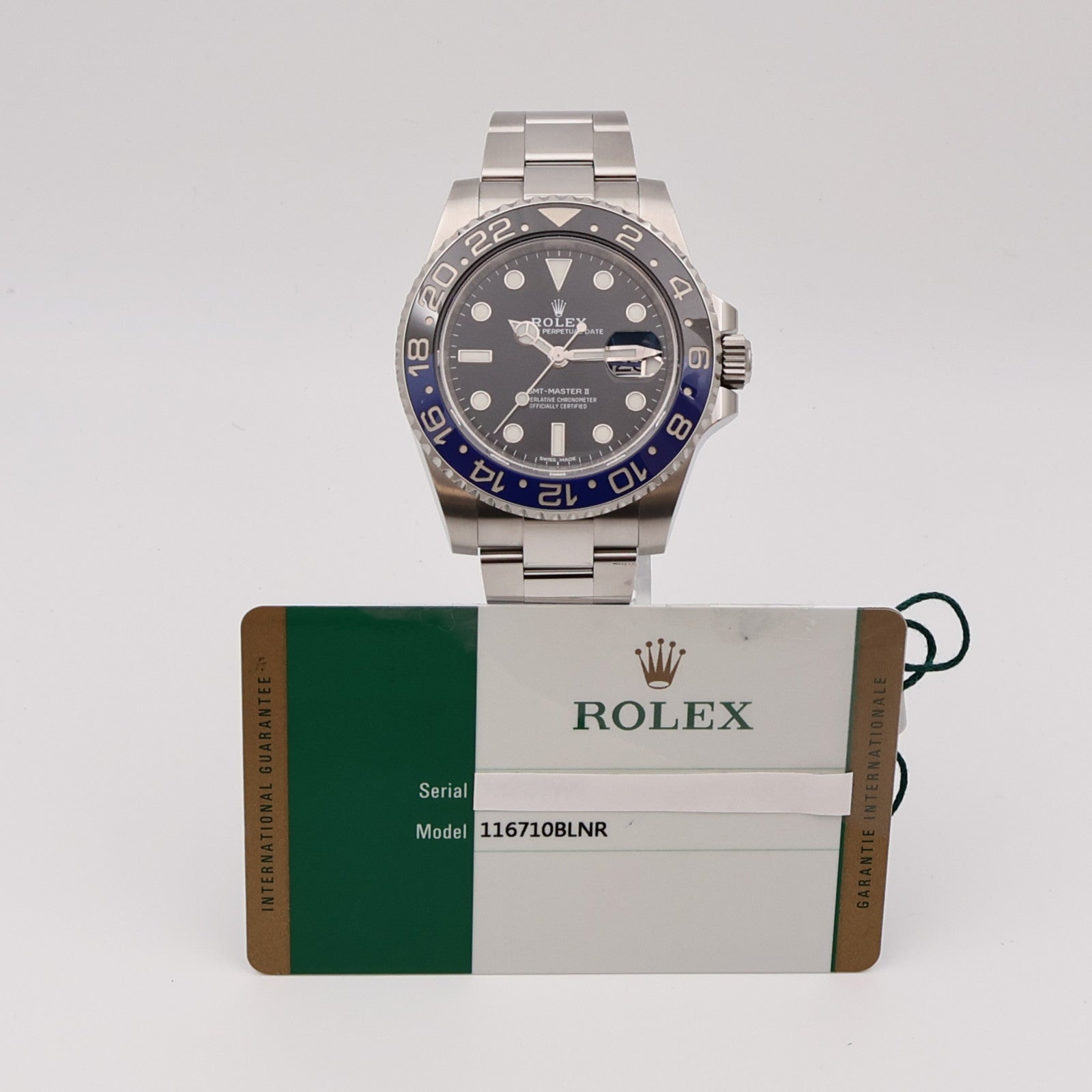 ROLEX GMT Master Ⅱ 116710BLNR