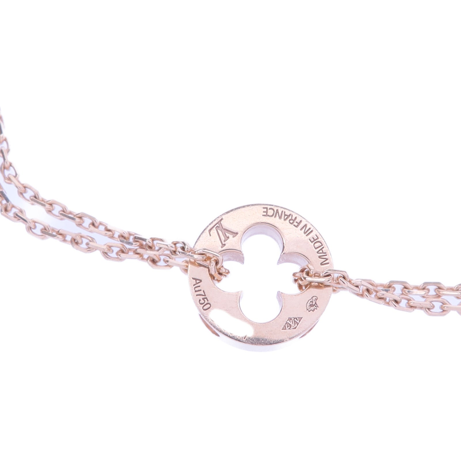 LOUIS VUITTON 18K黃金Empreinte Chain Bracelet手鏈