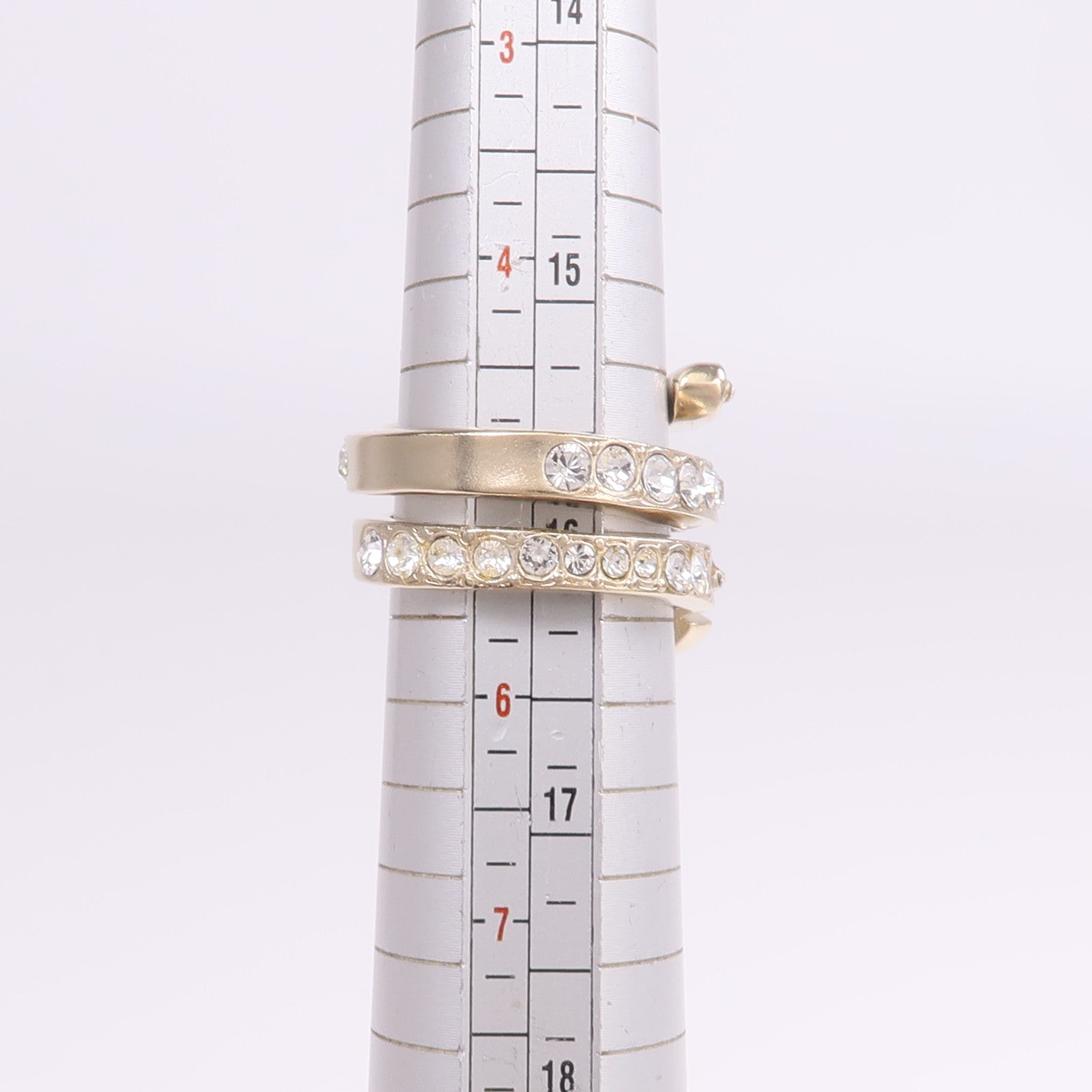 CHANEL 金屬Ring戒指US#5
