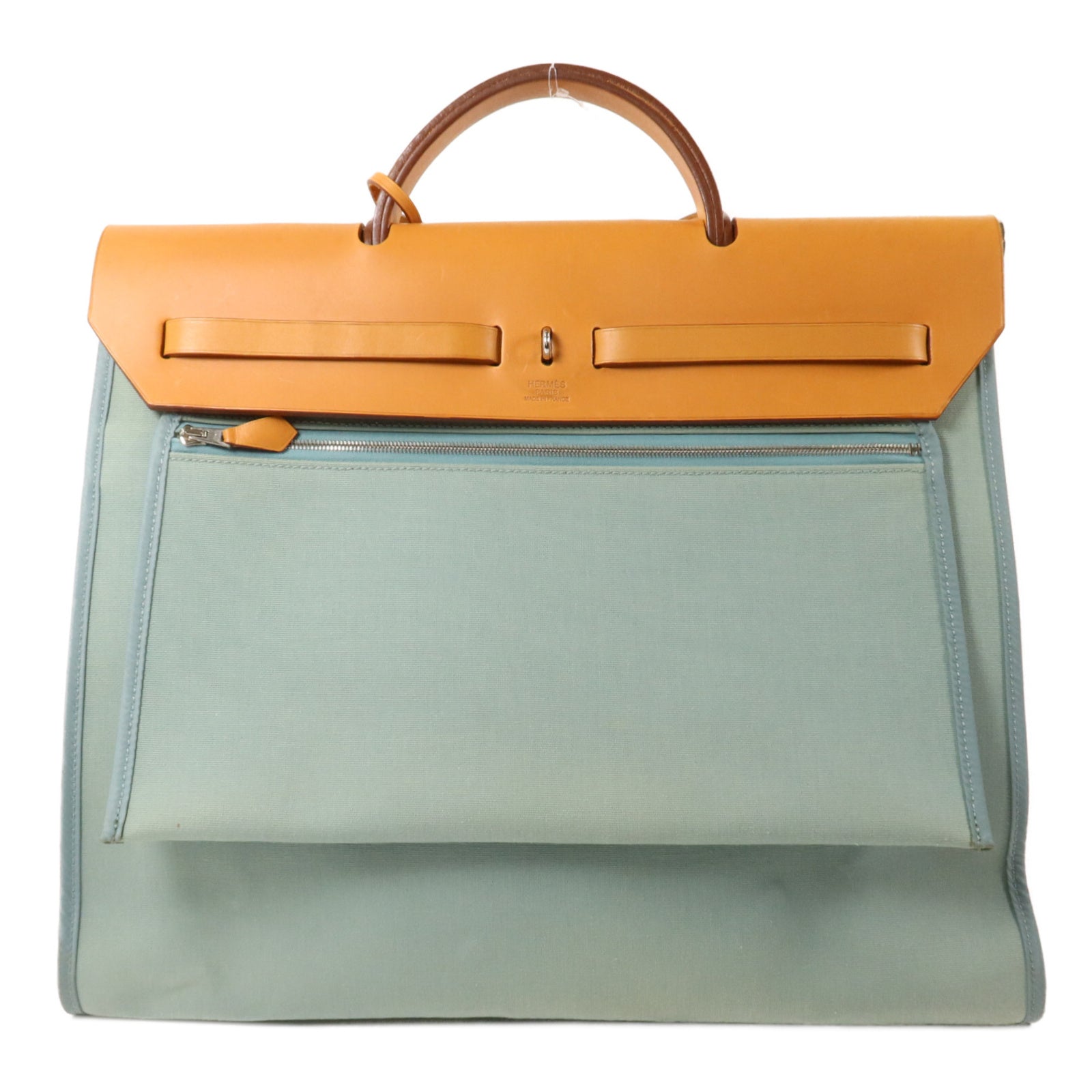 HERMES 帆布Herbag GM手挽肩背兩用袋Ciel