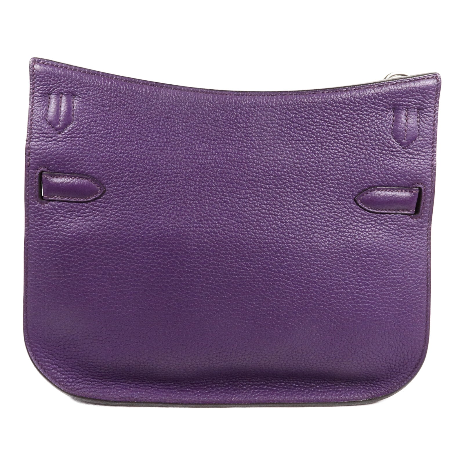 HERMES Clemence皮革Jypsiere 28肩背袋Anemone