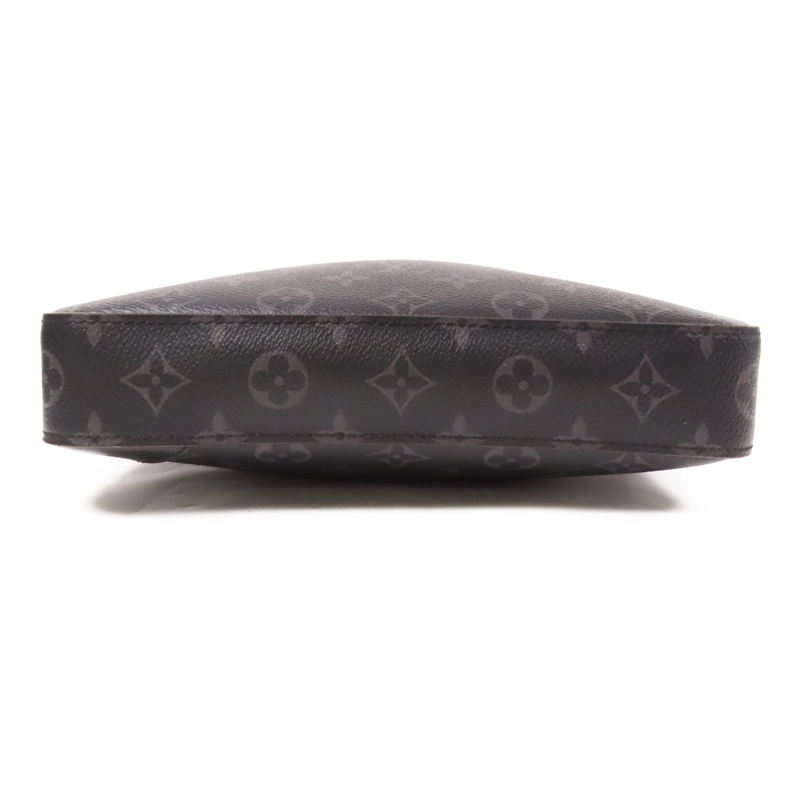 LOUIS VUITTON Monogram Eclipse Reverse Trio Messenger銀扣肩背袋