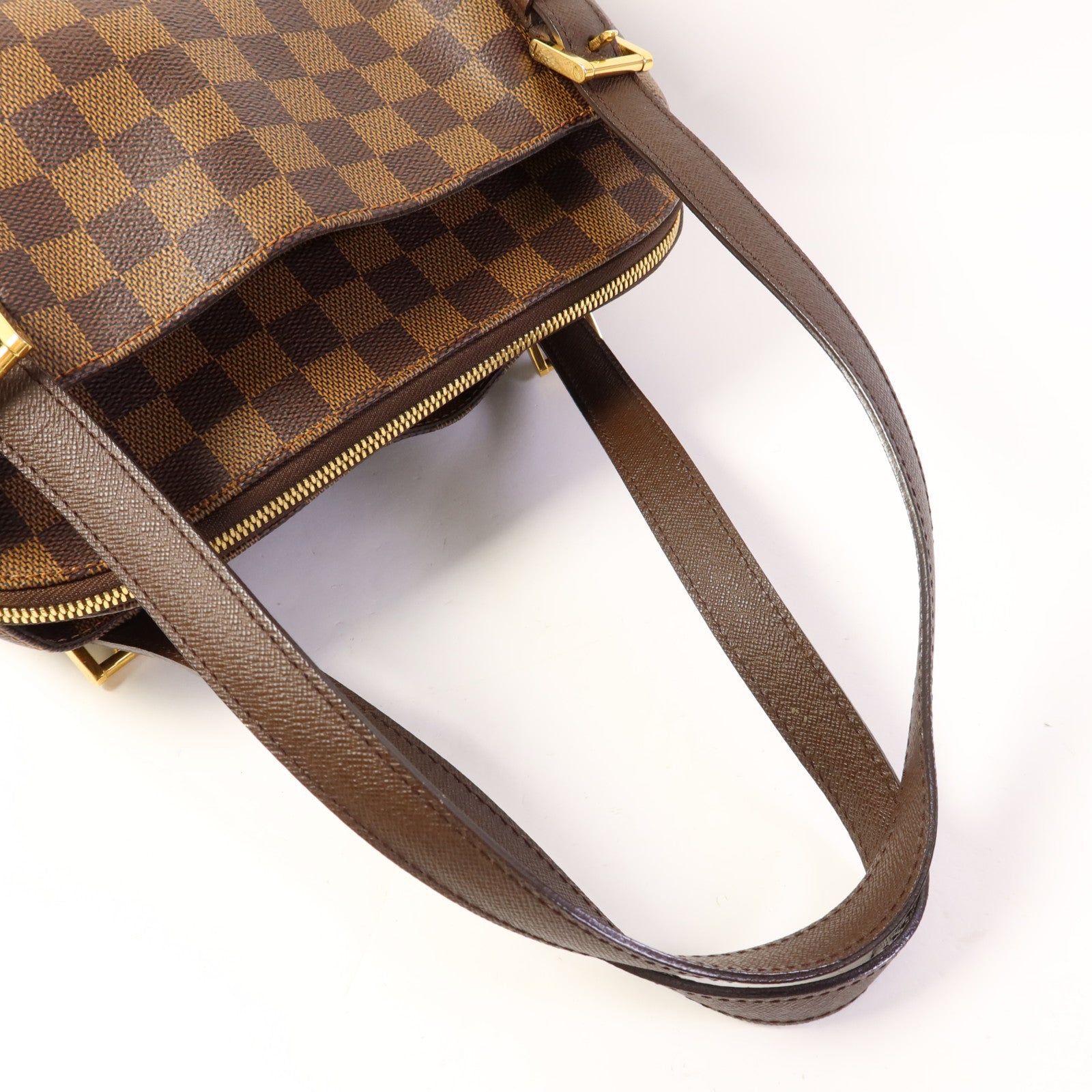 LOUIS VUITTON Damier Belem MM金扣肩背袋