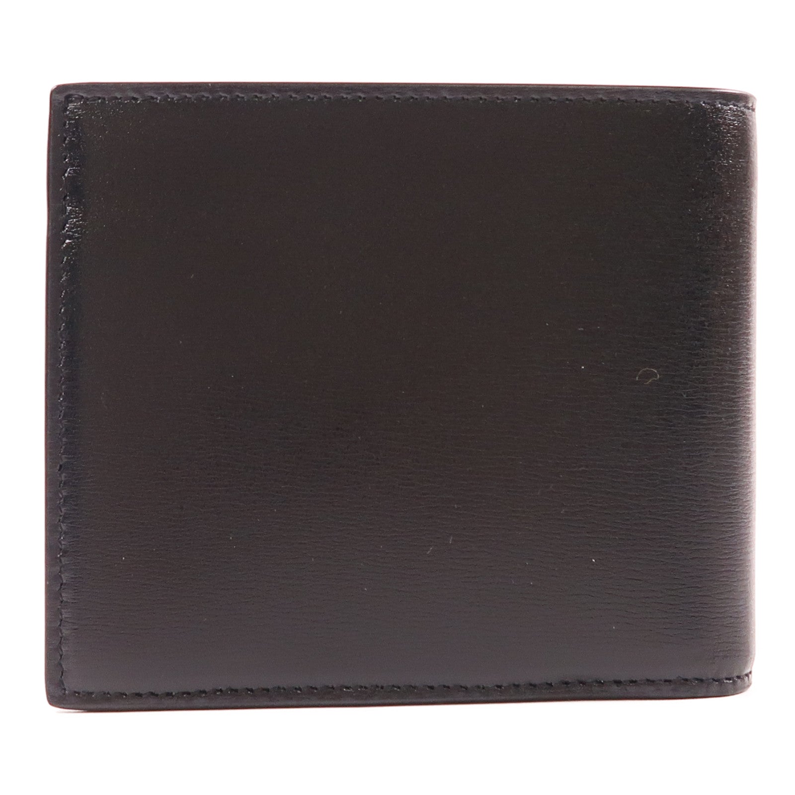 SAINT LAURENT 【激減優惠】牛皮皮革Tiny Monogram Wallet金扣錢包