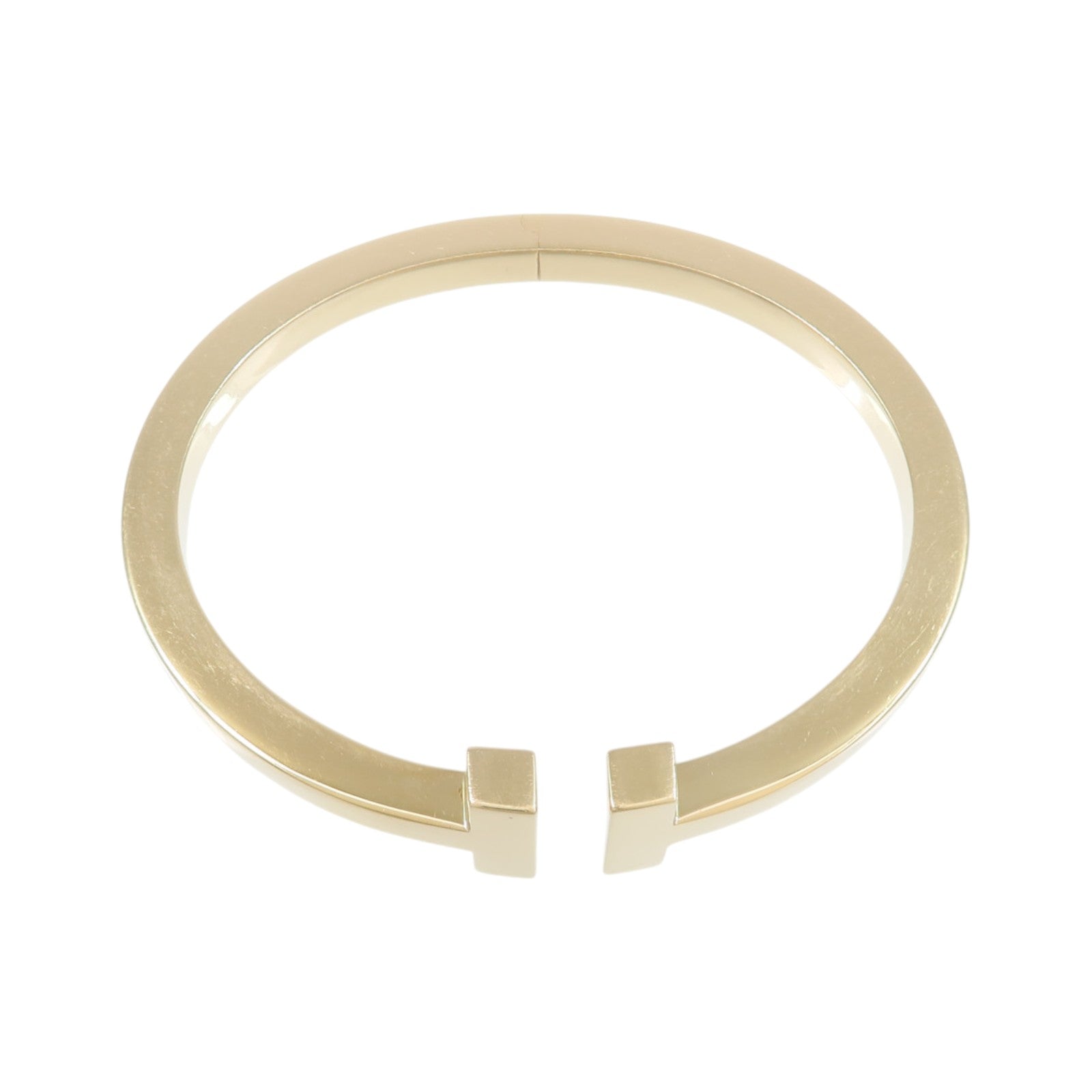 TIFFANY＆CO 18K黃金T Square Bangle手鐲