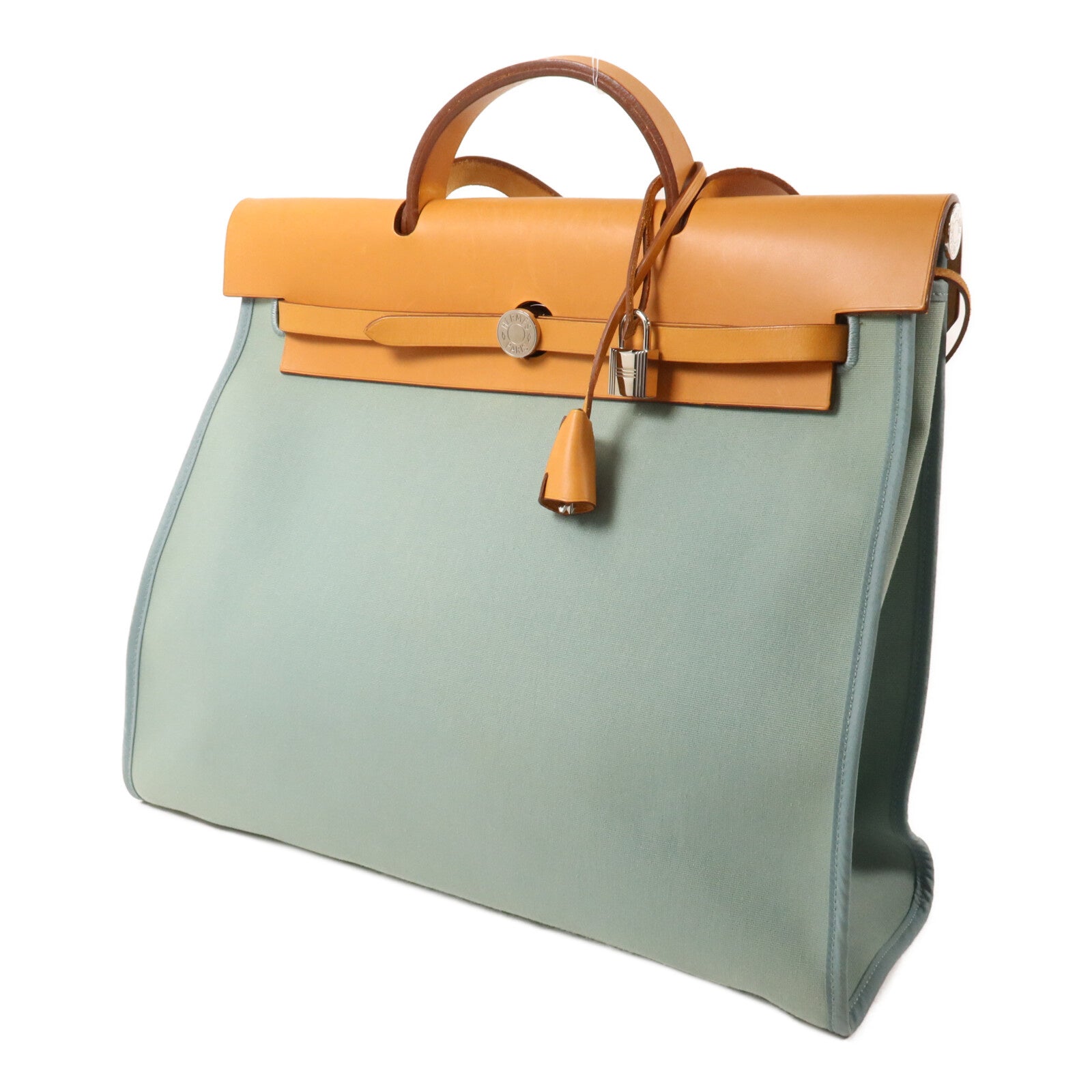 HERMES 帆布Herbag GM手挽肩背兩用袋Ciel