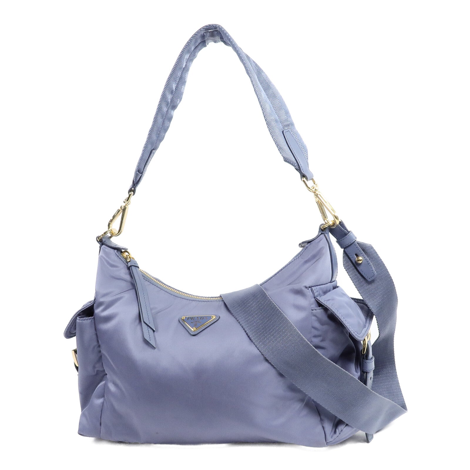PRADA 尼龍Explore Re-Nylon Large手挽肩背兩用袋