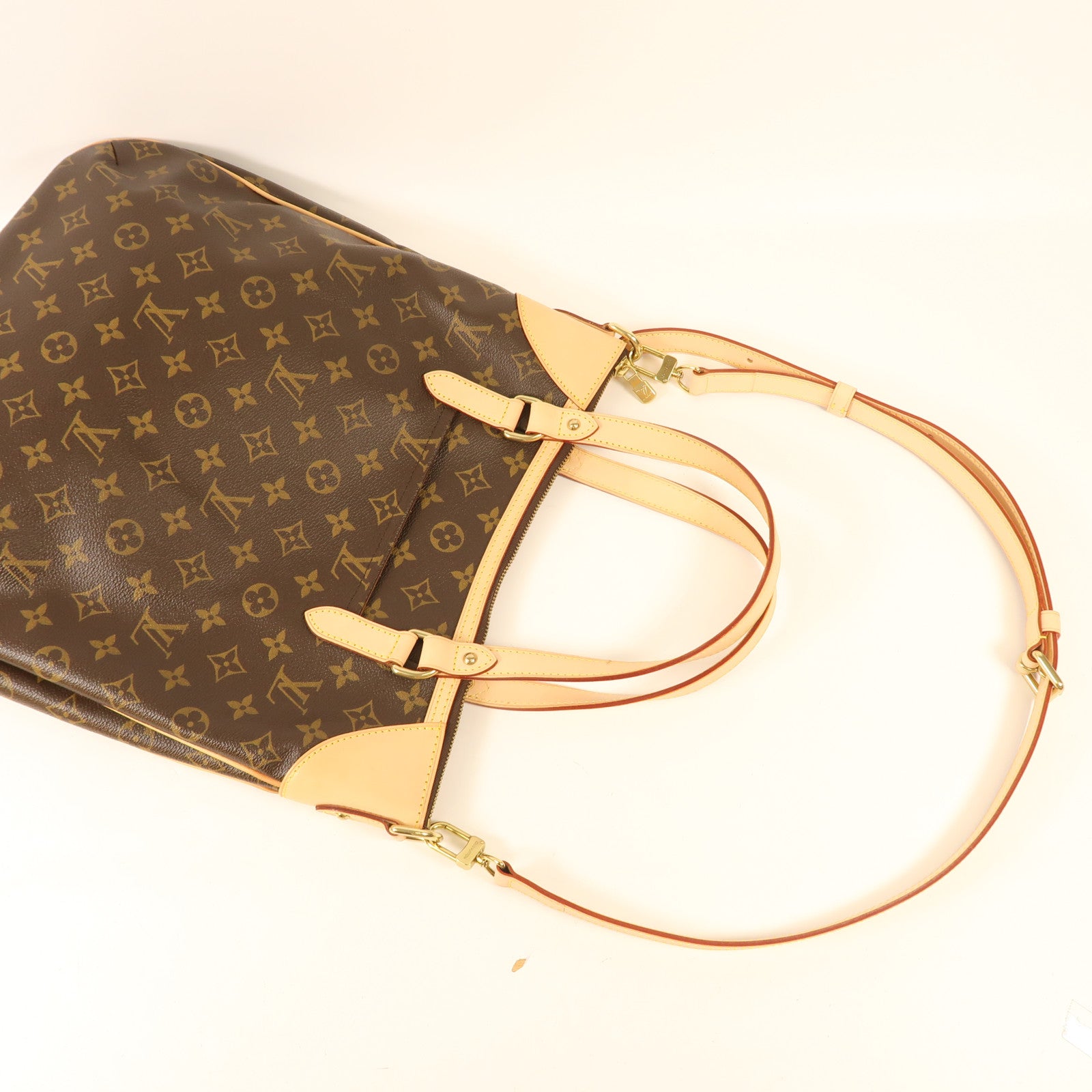 LOUIS VUITTON Monogram Odeon GM金扣手挽肩背兩用袋