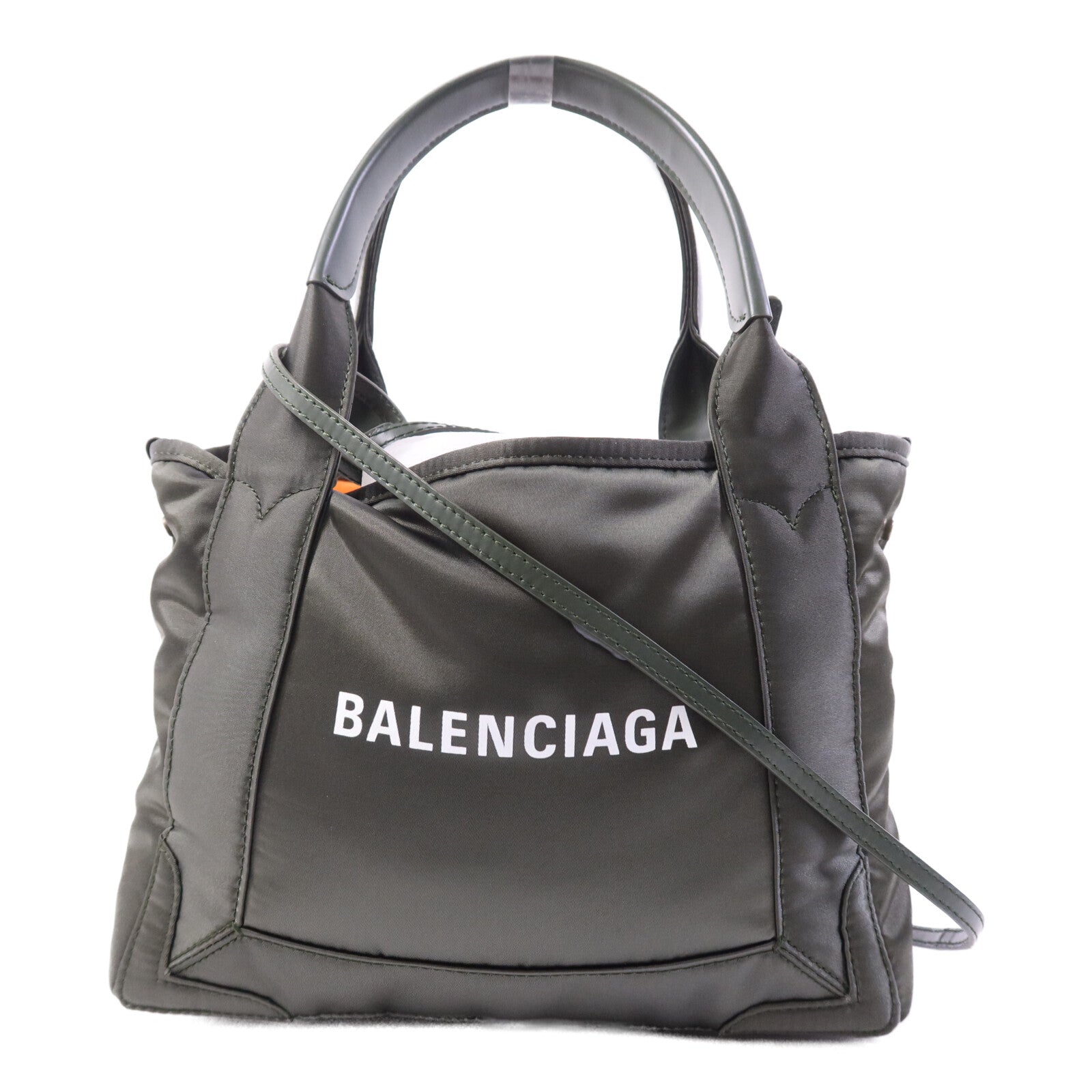 BALENCIAGA 尼龍Cabas Xs金扣手挽肩背兩用袋