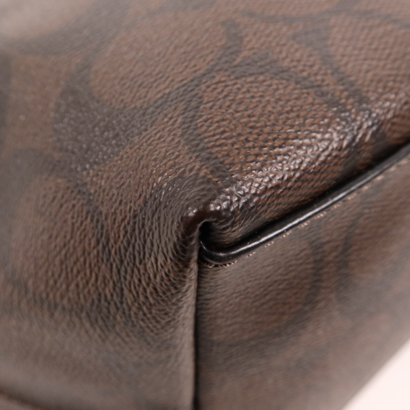 COACH 塗層帆布Tote Bag金扣肩背袋