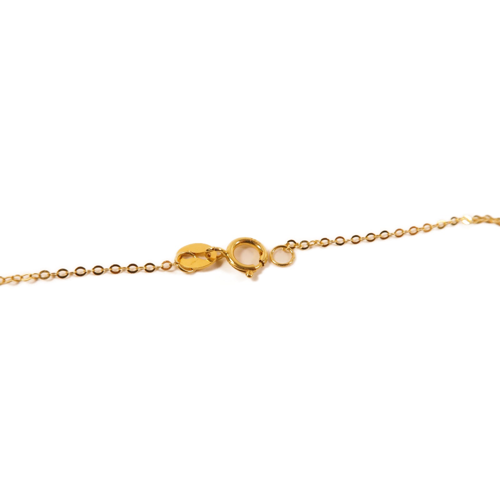 JEWELRY 【激減優惠】18K黃金Diamond Necklace 0.05ct鑽石項鍊金色/彩色