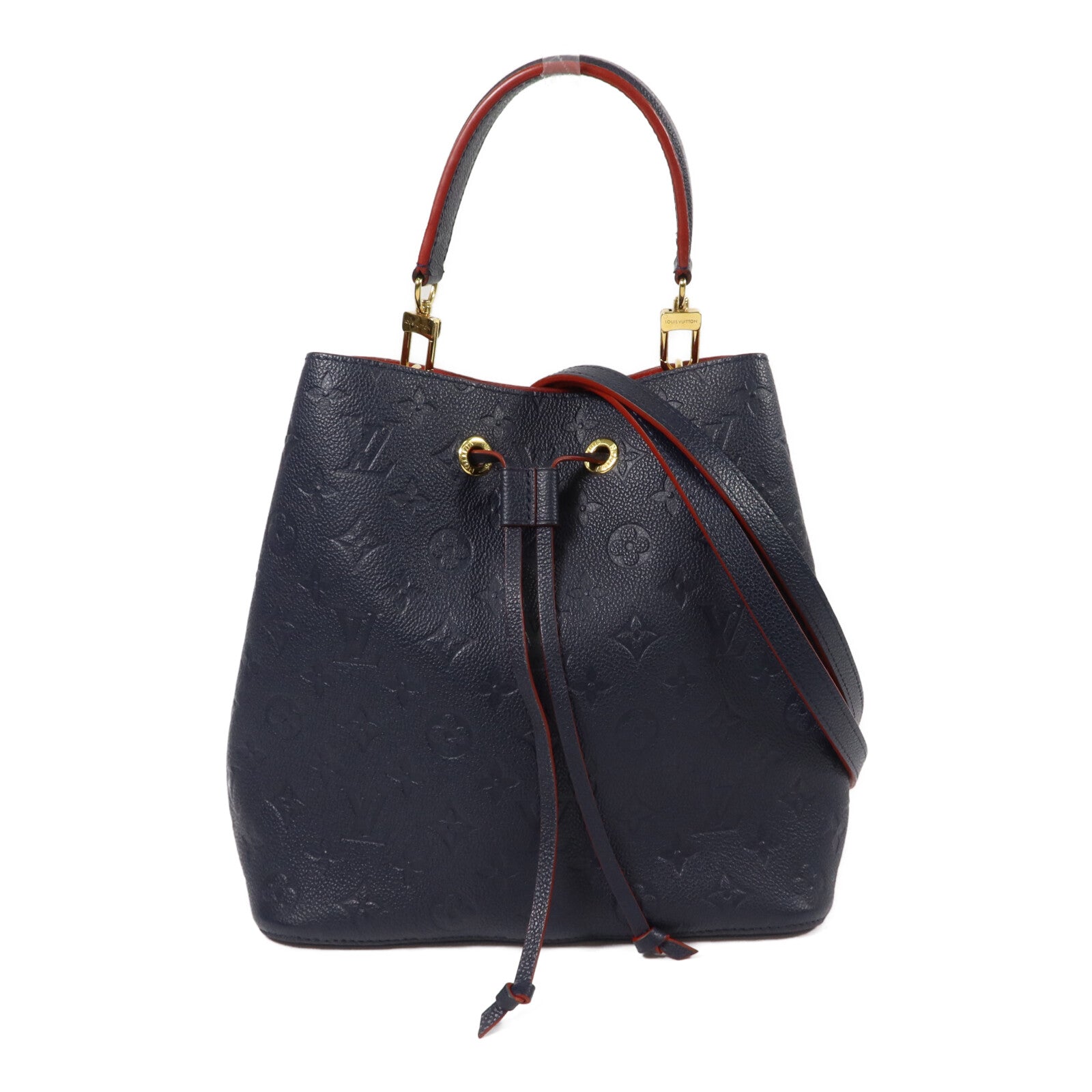 LOUIS VUITTON Monogram Empreinte Neo Noe MM手挽肩背兩用袋