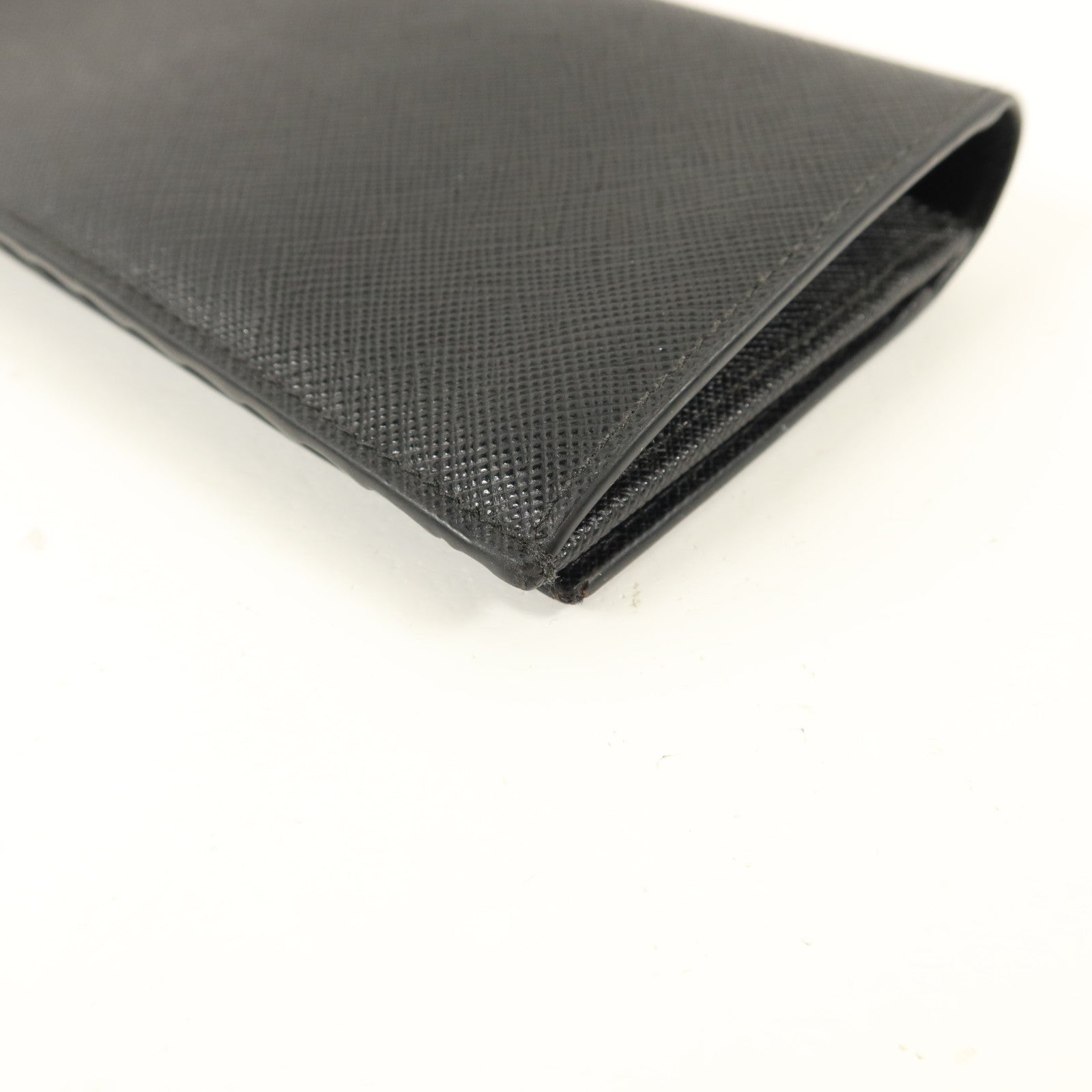 PRADA Saffiano皮革Long Bifold Wallet長錢包