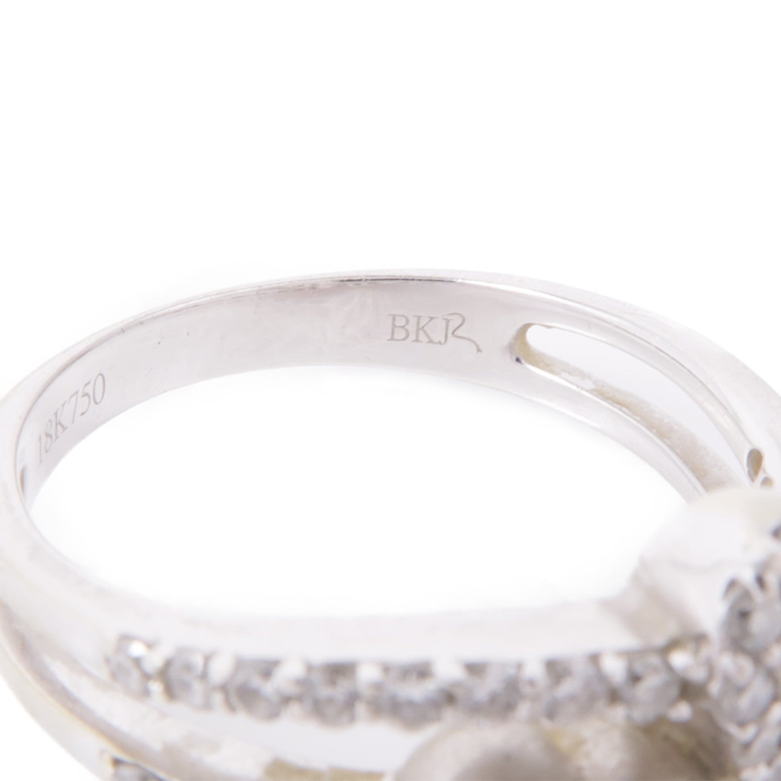 JEWELRY 18K白金Diamond Ring鑽石戒指US#8.5