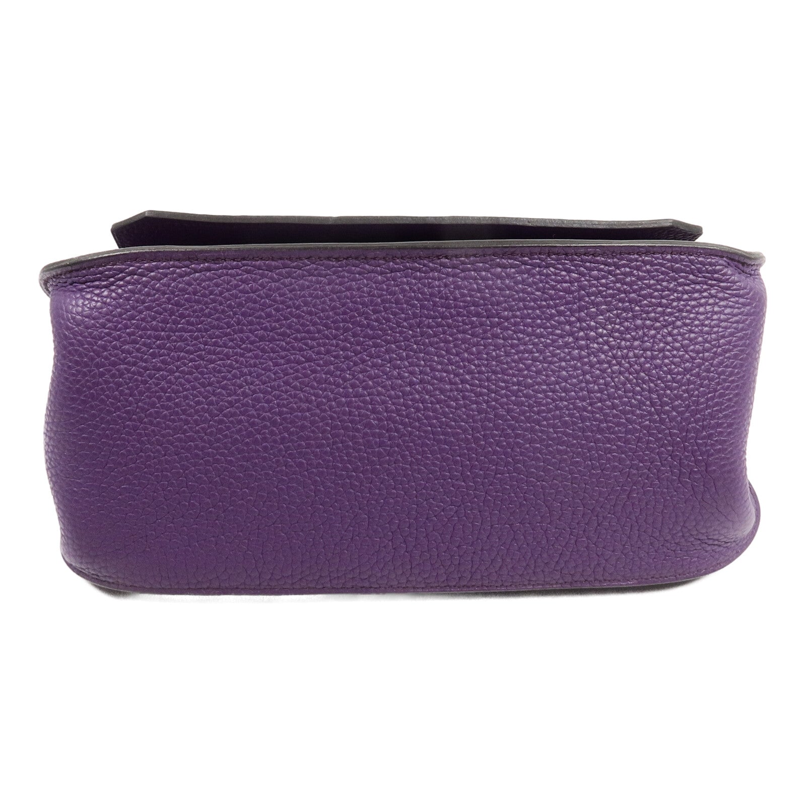 HERMES Clemence皮革Jypsiere 28肩背袋Anemone