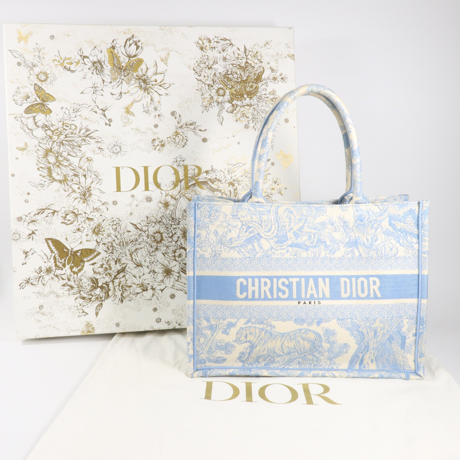 Dior 帆布Book Tote Medium手挽袋