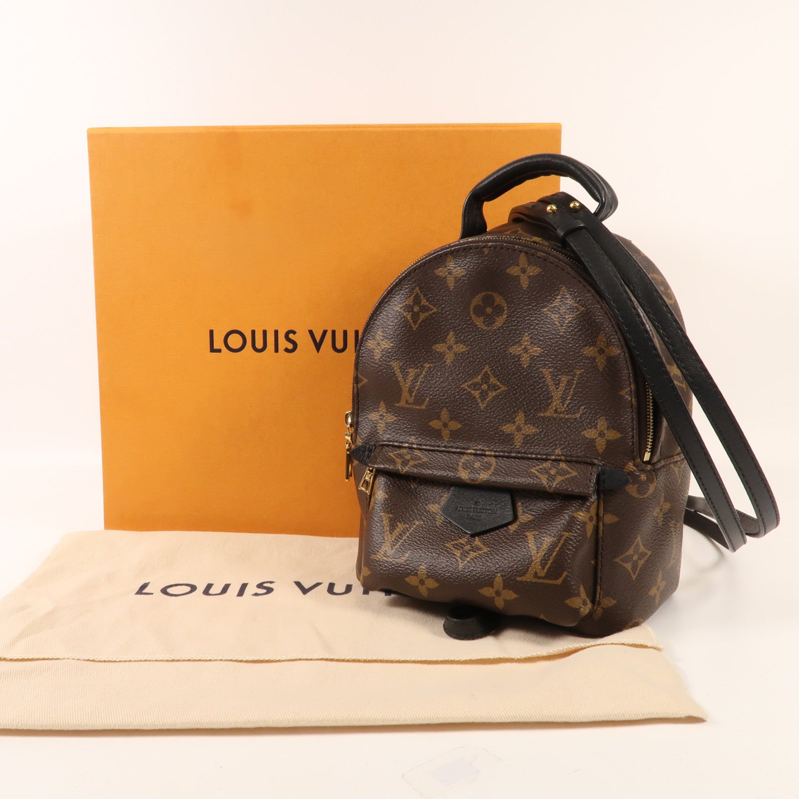 LOUIS VUITTON Monogram Palm Springs Mini金扣背包
