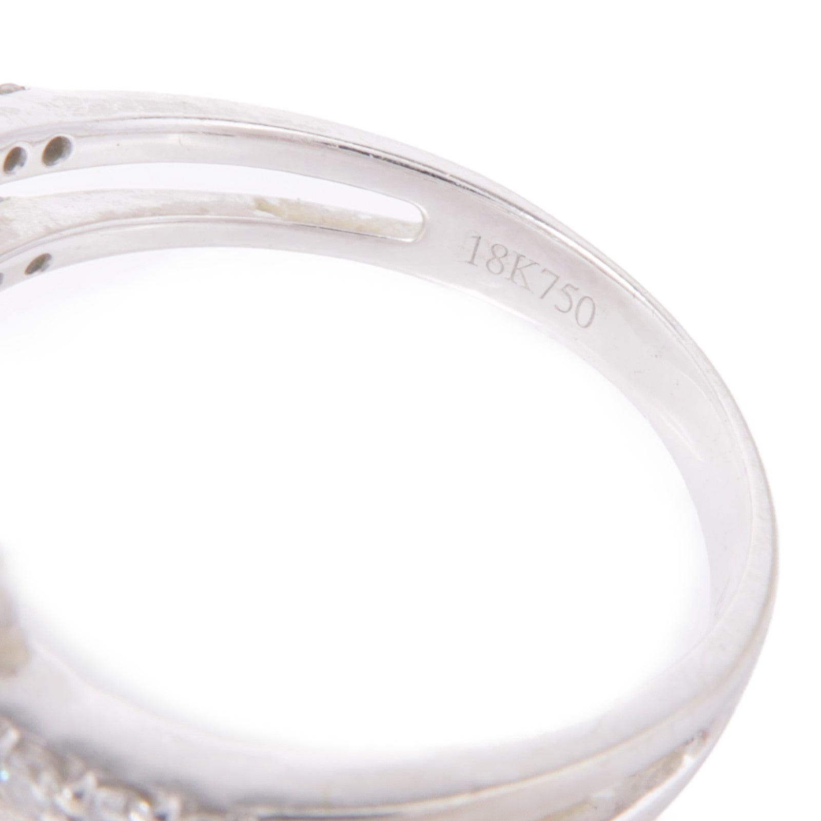 JEWELRY 18K白金Diamond Ring鑽石戒指US#8.5