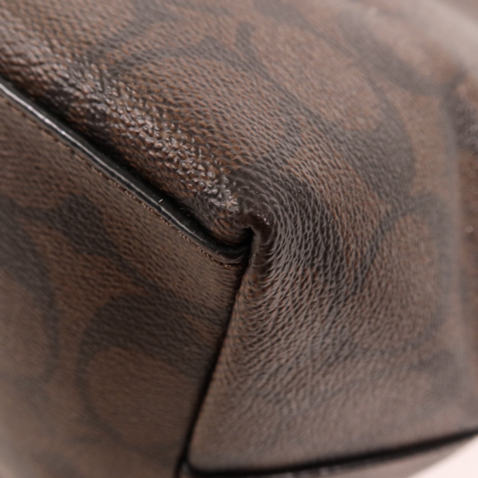 COACH 塗層帆布Tote Bag金扣肩背袋