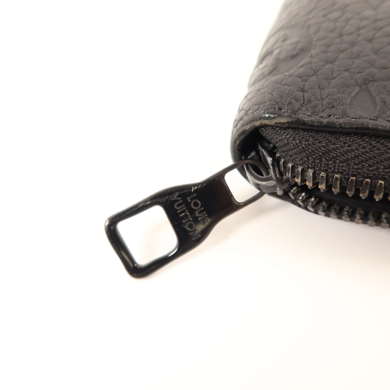 LOUIS VUITTON Monogram Taurillon Zippy Vertical Wallet長錢包