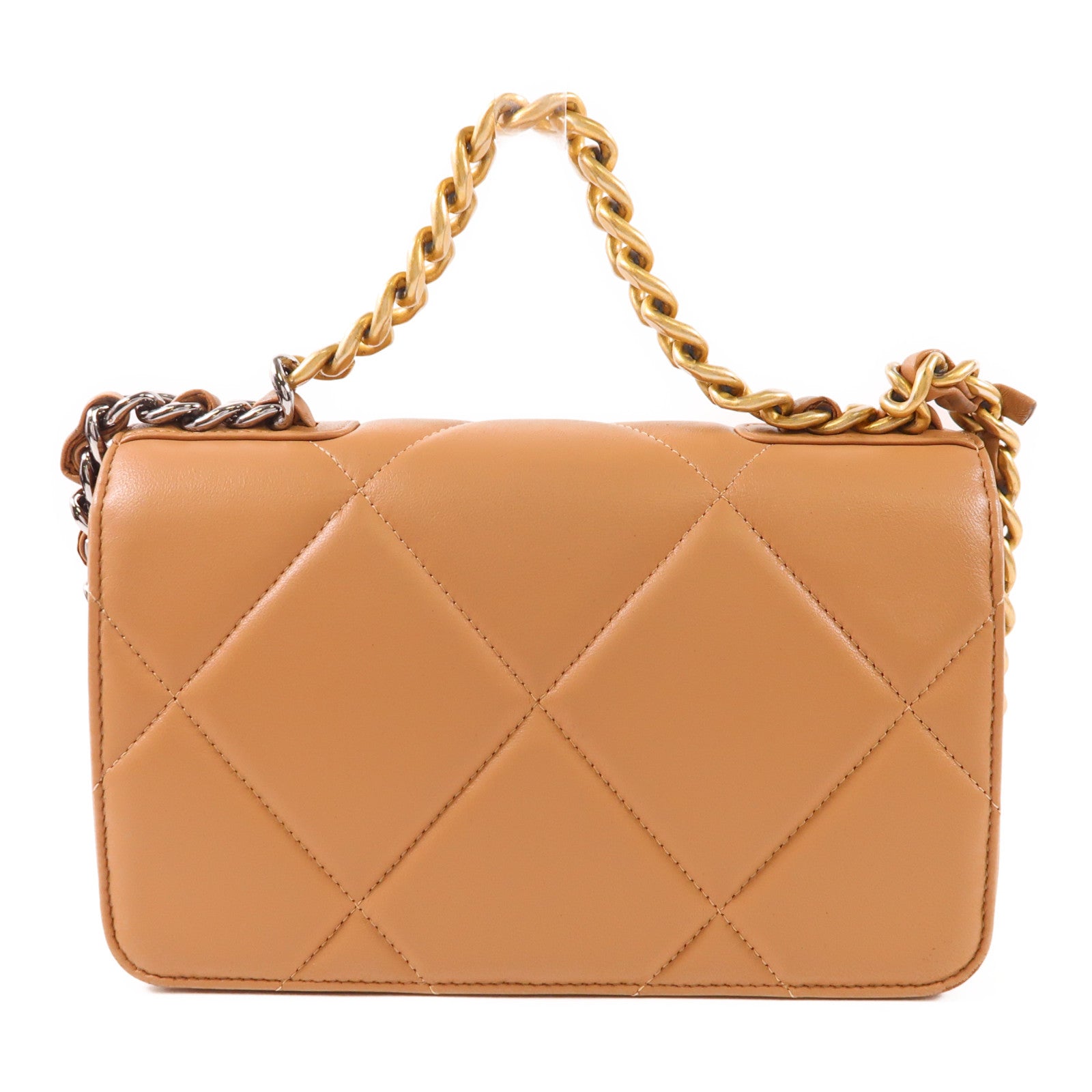 CHANEL 羊皮皮革C19 WOC Wallet on Chain手挽肩背兩用袋