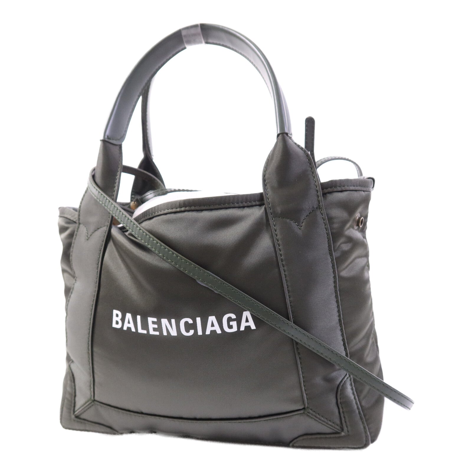 BALENCIAGA 尼龍Cabas Xs金扣手挽肩背兩用袋