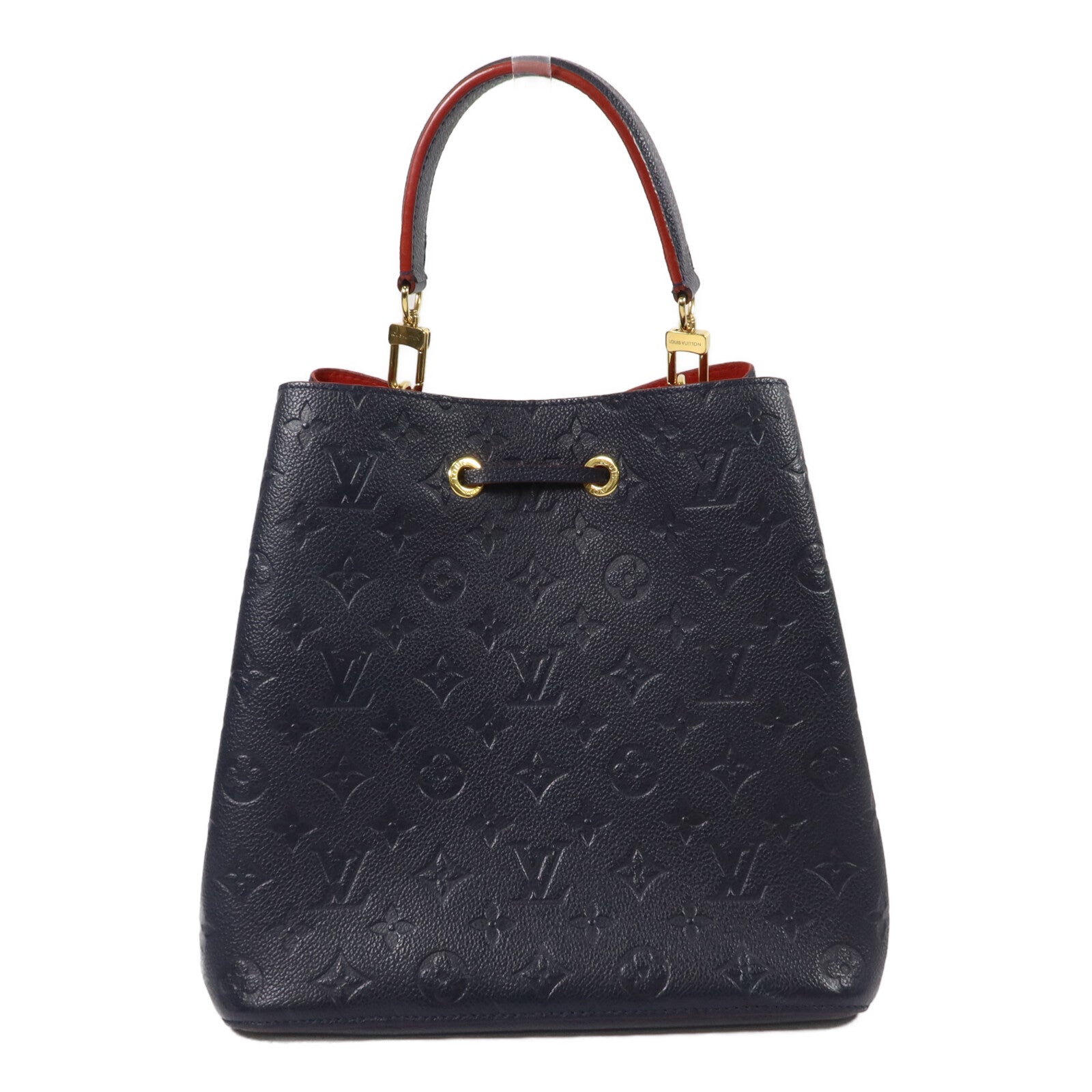 LOUIS VUITTON Monogram Empreinte Neo Noe MM手挽肩背兩用袋