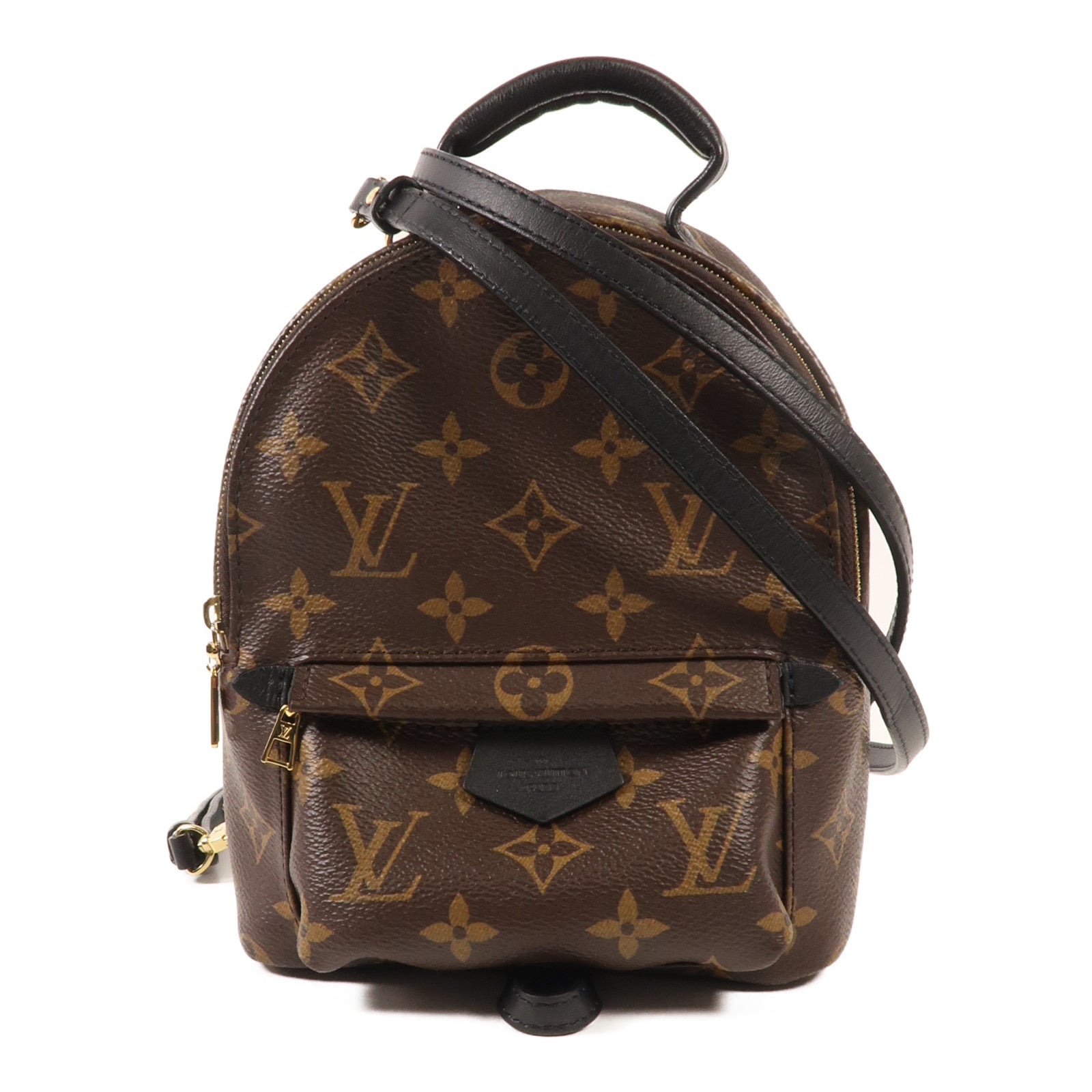 LOUIS VUITTON Monogram Palm Springs Mini金扣背包