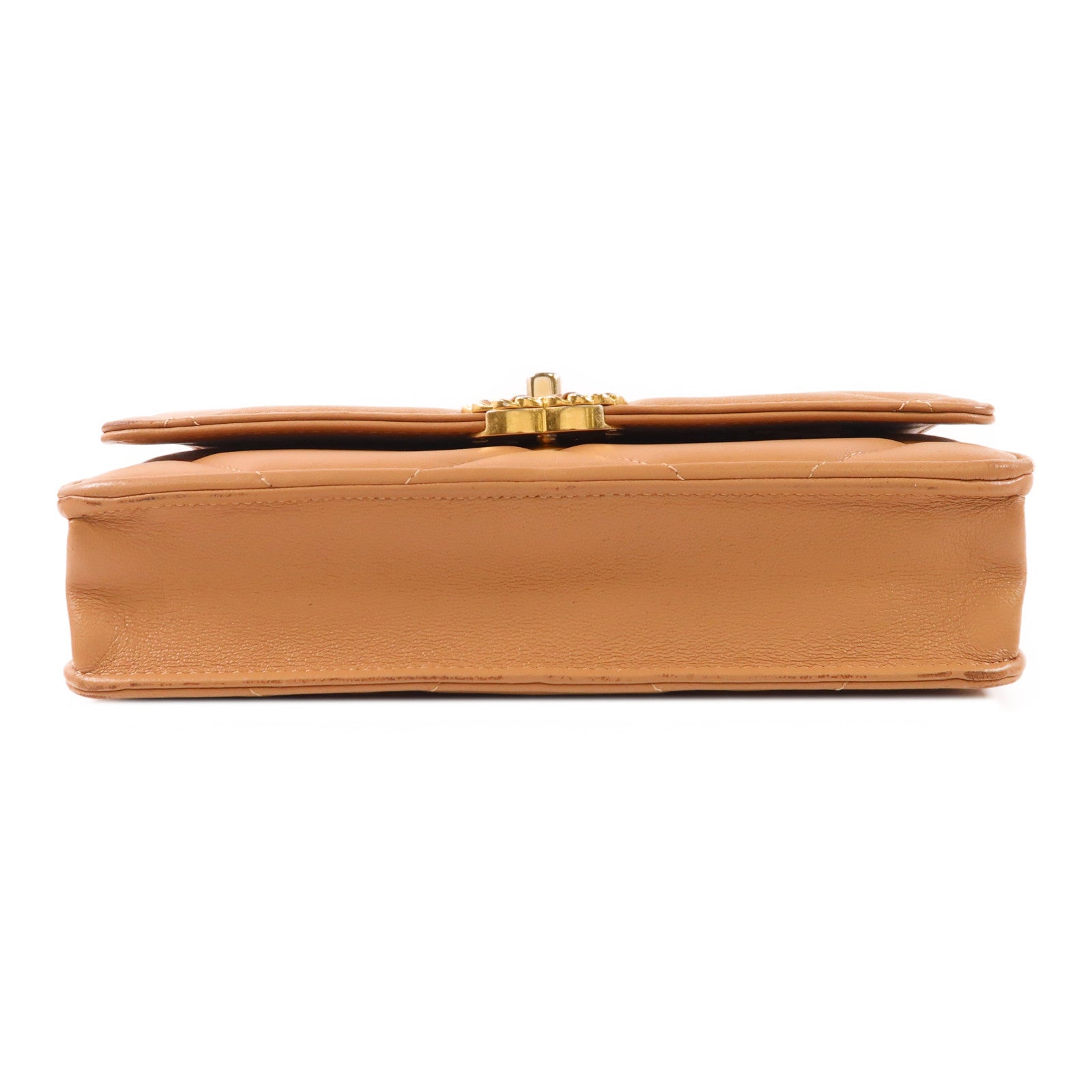 CHANEL 【激減優惠】羊皮皮革C19 WOC Wallet on Chain手挽肩背兩用袋