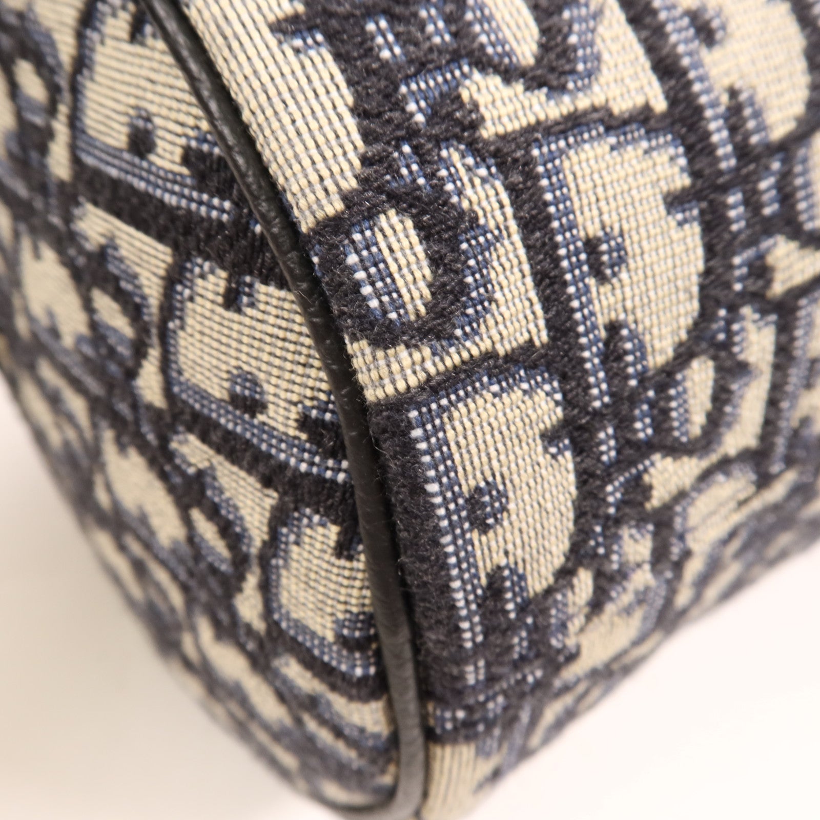 Dior 帆布Shoulder Bag銀扣肩背袋