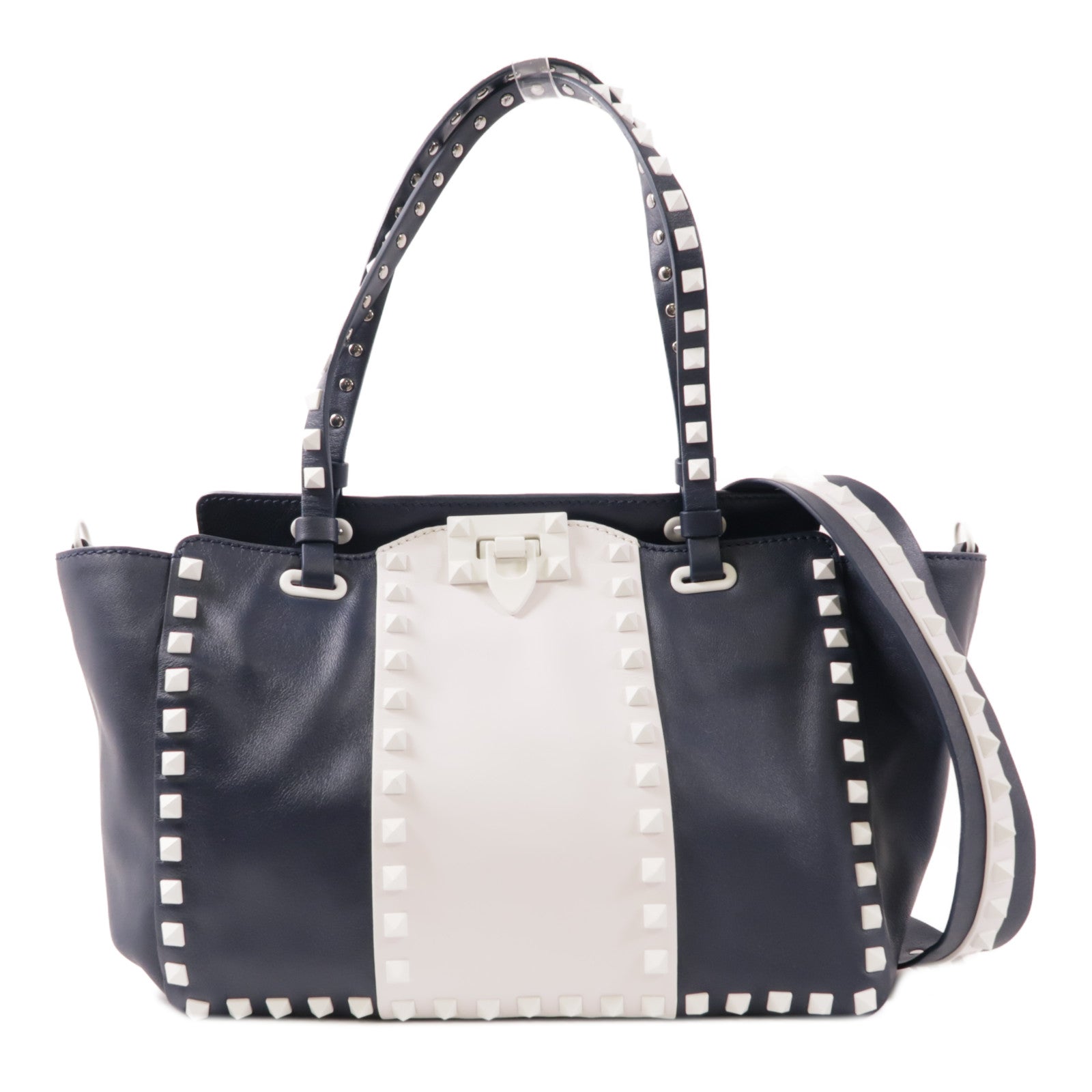 Valentino 牛皮皮革2 Way Shoulder Bag手挽肩背兩用袋