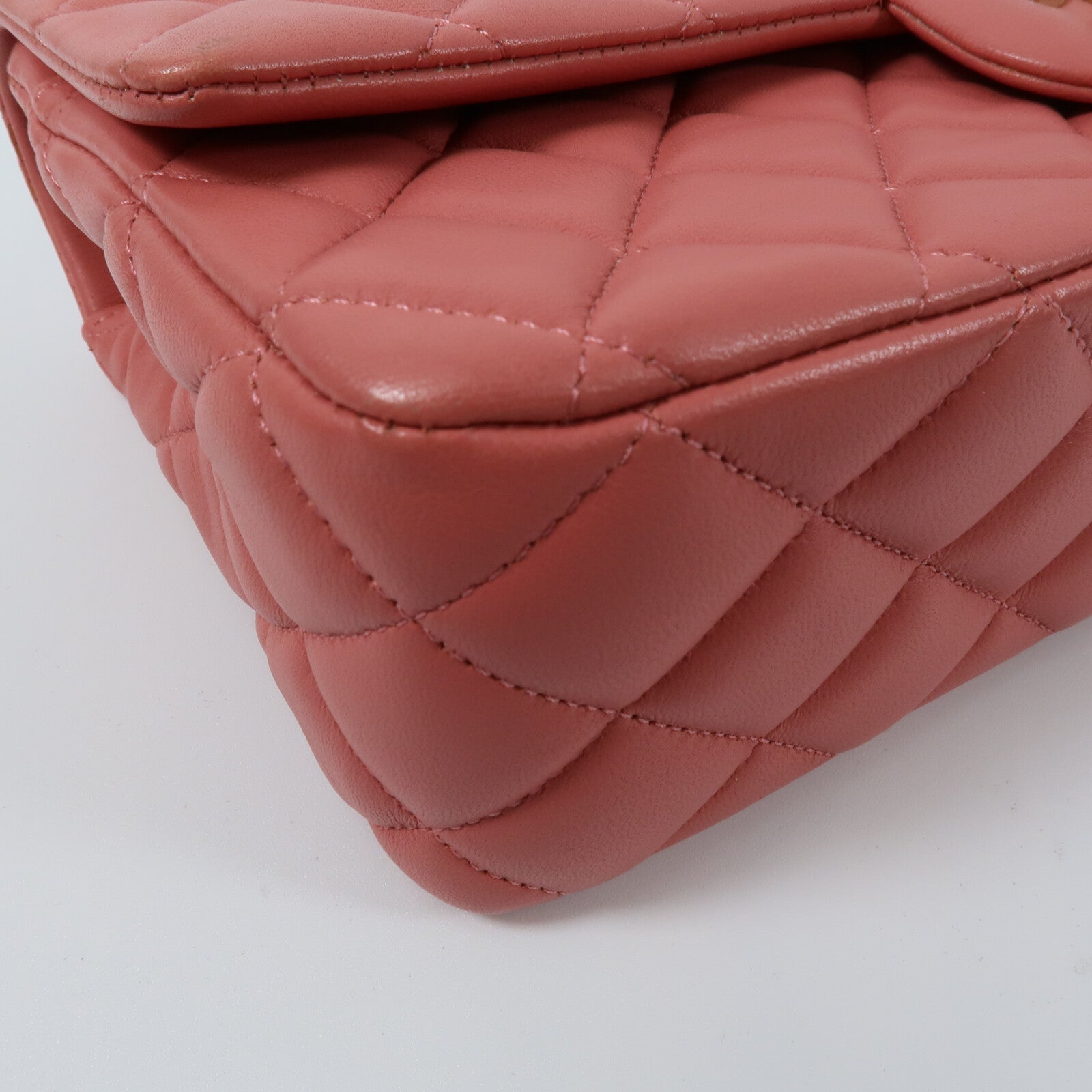 CHANEL 羊皮皮革Chain Shoulder Bag鏈帶肩背袋