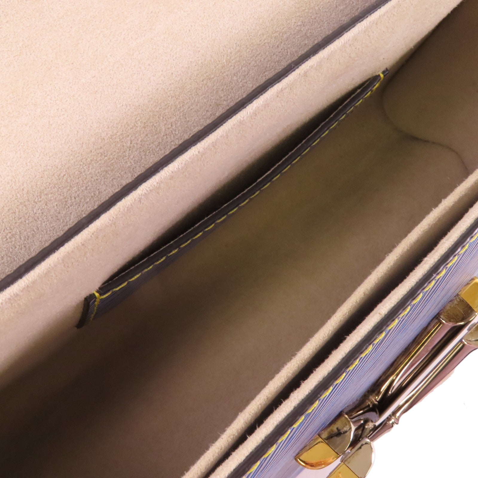 LOUIS VUITTON Epi Twist MM銀扣鏈帶肩背袋