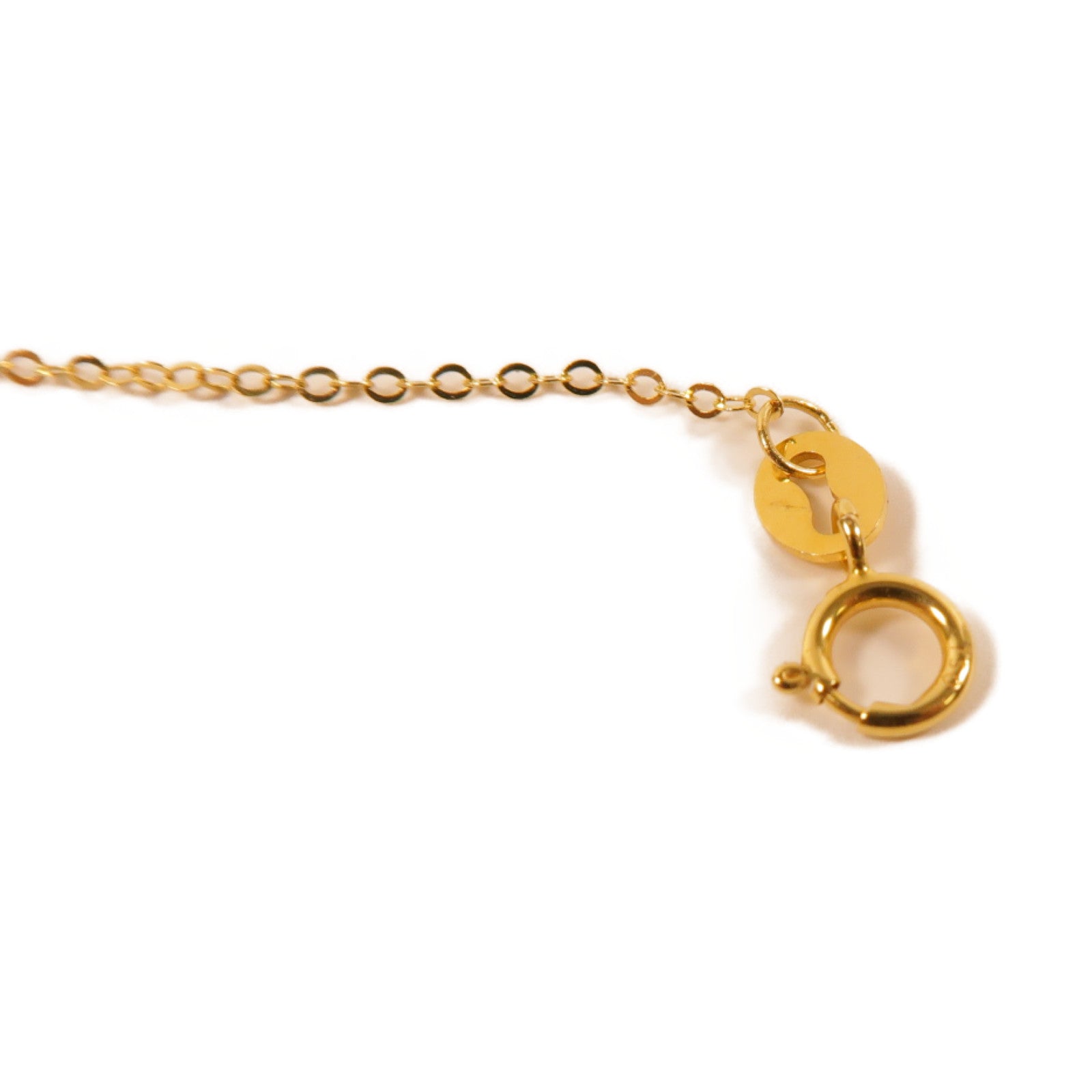 JEWELRY 【激減優惠】18K黃金Diamond Necklace 0.05ct鑽石項鍊金色/彩色