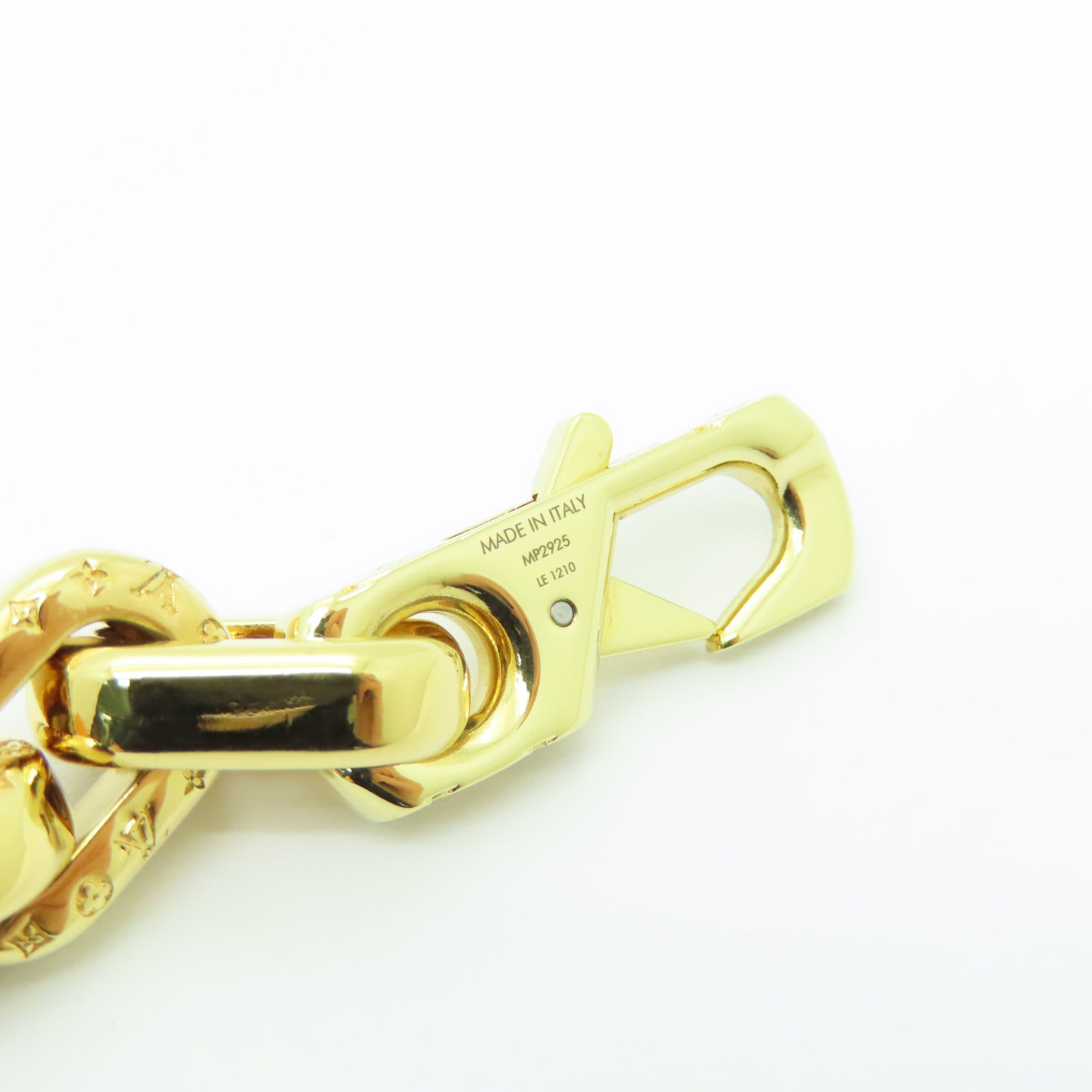LOUIS VUITTON 【激減優惠】金屬Collar LV Friends Necklace項鍊金色