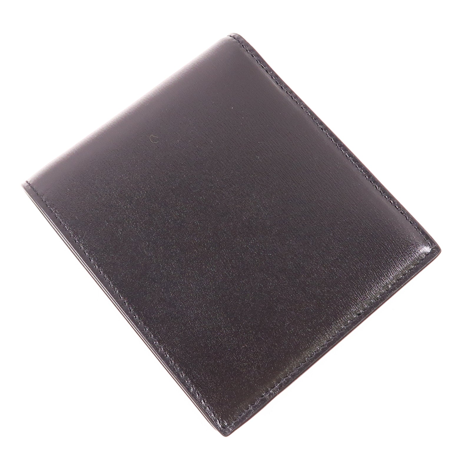 SAINT LAURENT 【激減優惠】牛皮皮革Tiny Monogram Wallet金扣錢包