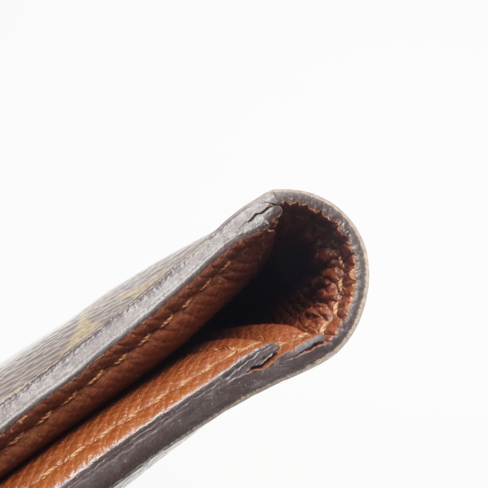LOUIS VUITTON Monogram Porte-Valeurs Cartes Credit Wallet長錢包
