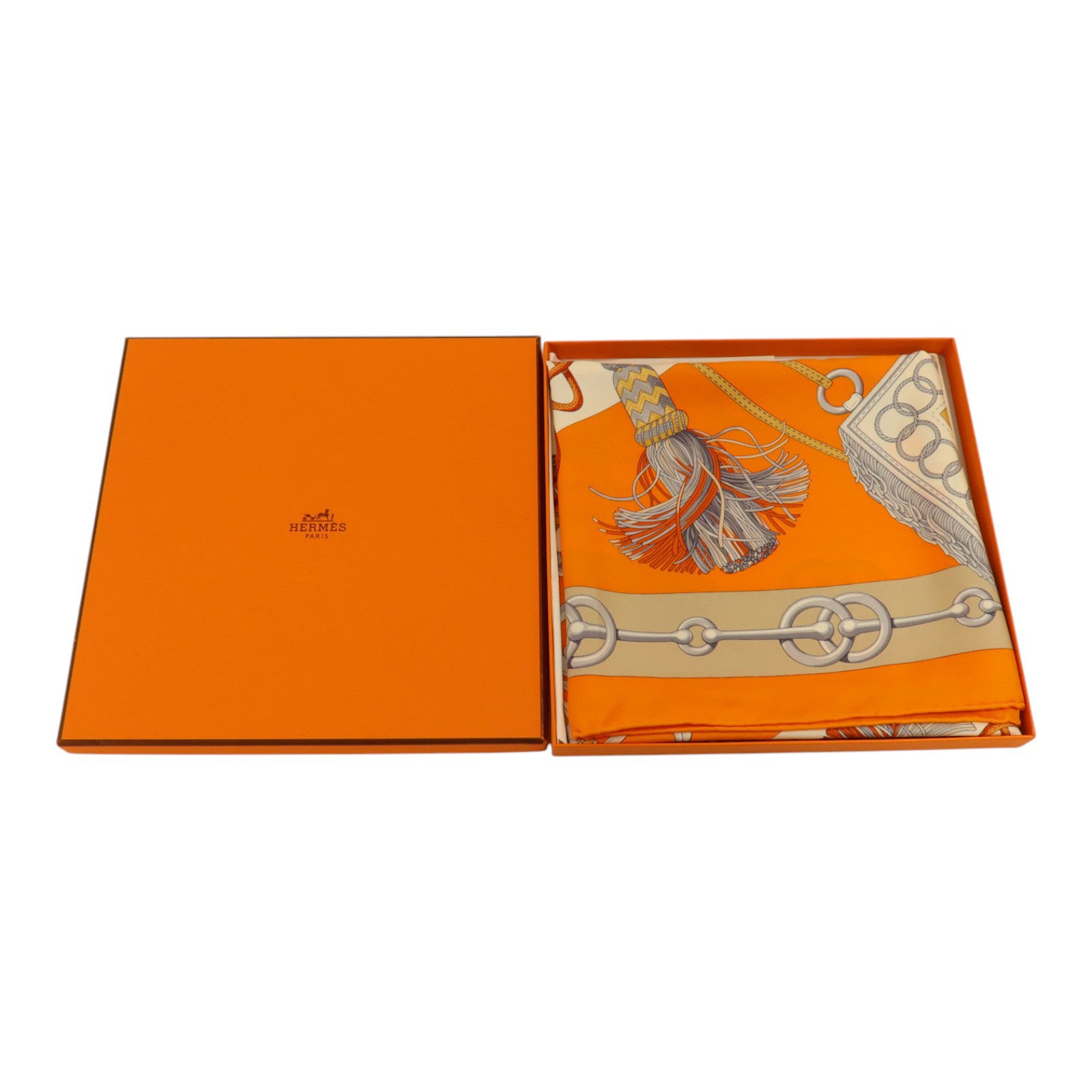 HERMES 絲質Scarf 90x90cm絲巾