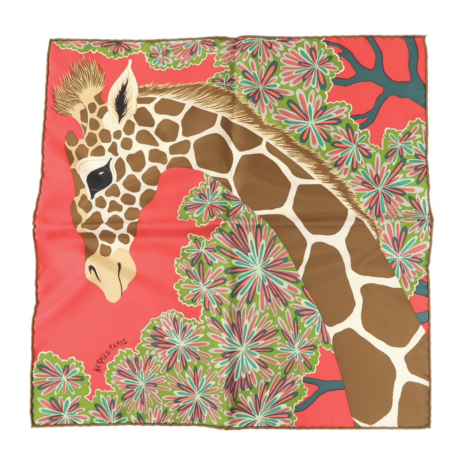 HERMES 絲質Scarf 40x40絲巾