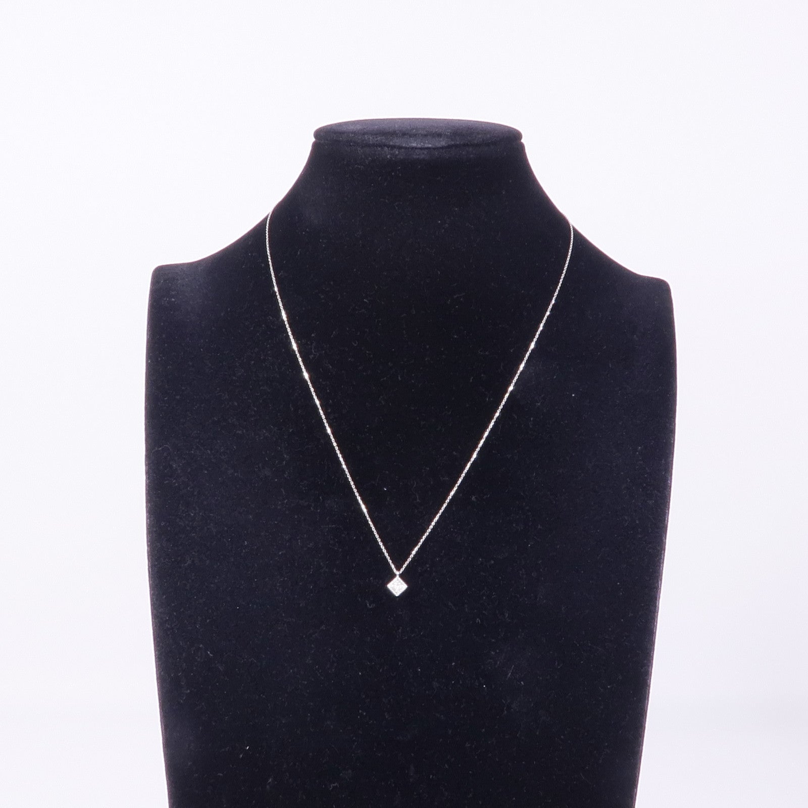 JEWELRY 18K白金Diamond Necklace鑽石項鍊