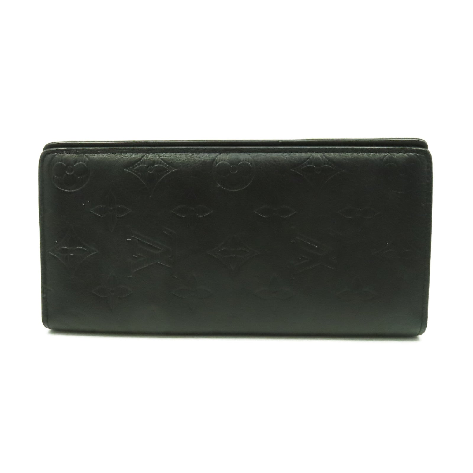 LOUIS VUITTON 【激減優惠】Monogram Shadow Brazza長錢包黑色