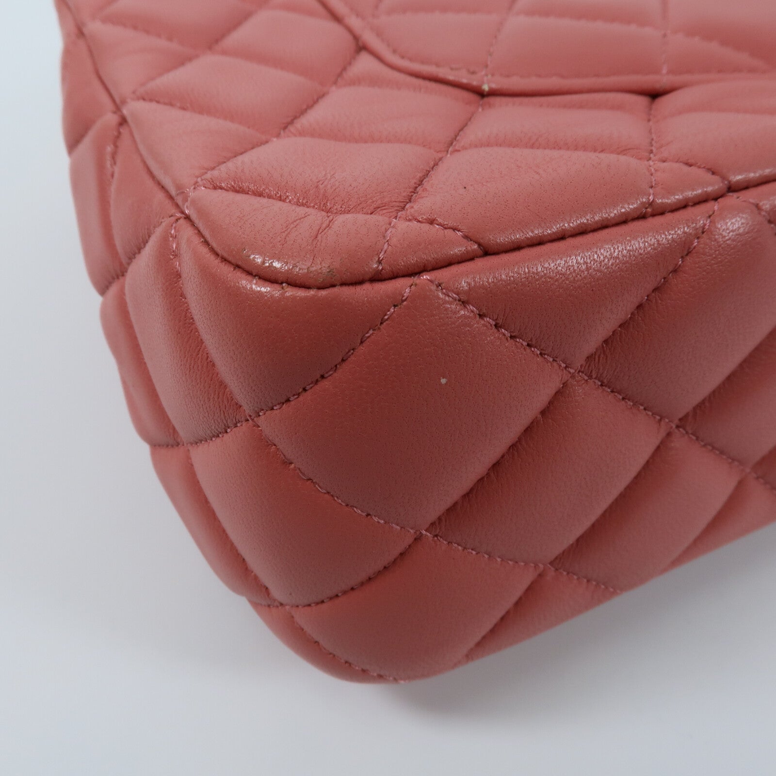 CHANEL 羊皮皮革Chain Shoulder Bag鏈帶肩背袋