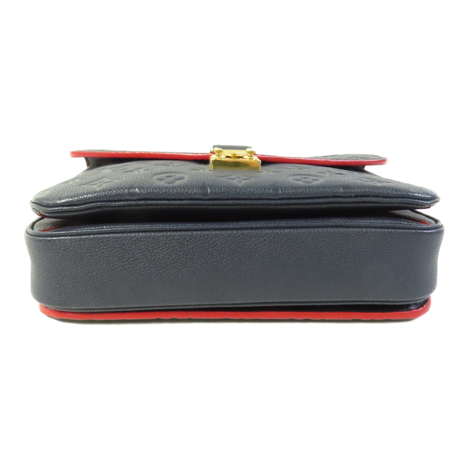 LOUIS VUITTON LV GHW Pochette Metis 2 Way Bag M44071 Monogram Empreinte Navy