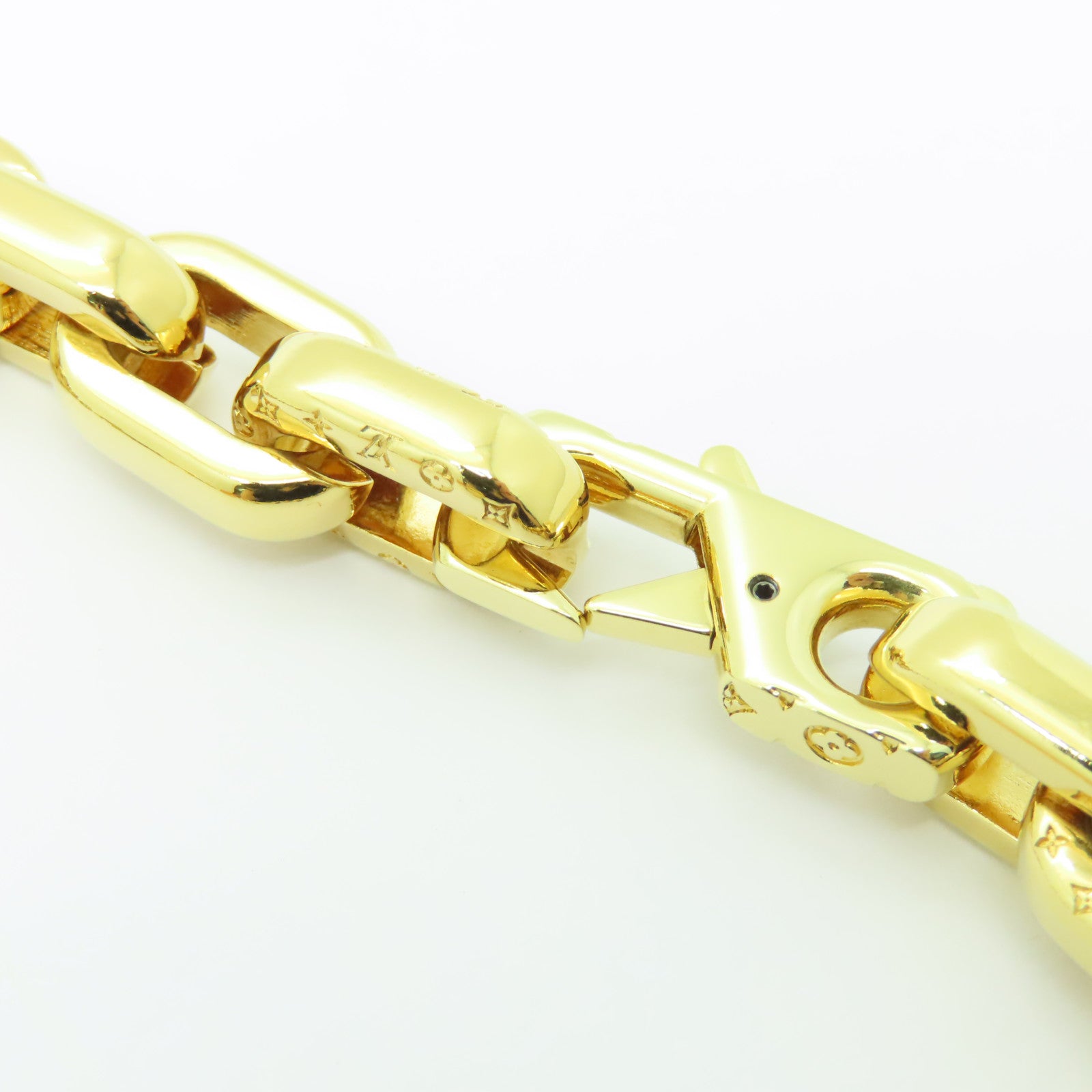 LOUIS VUITTON 【激減優惠】金屬Collar LV Friends Necklace項鍊金色