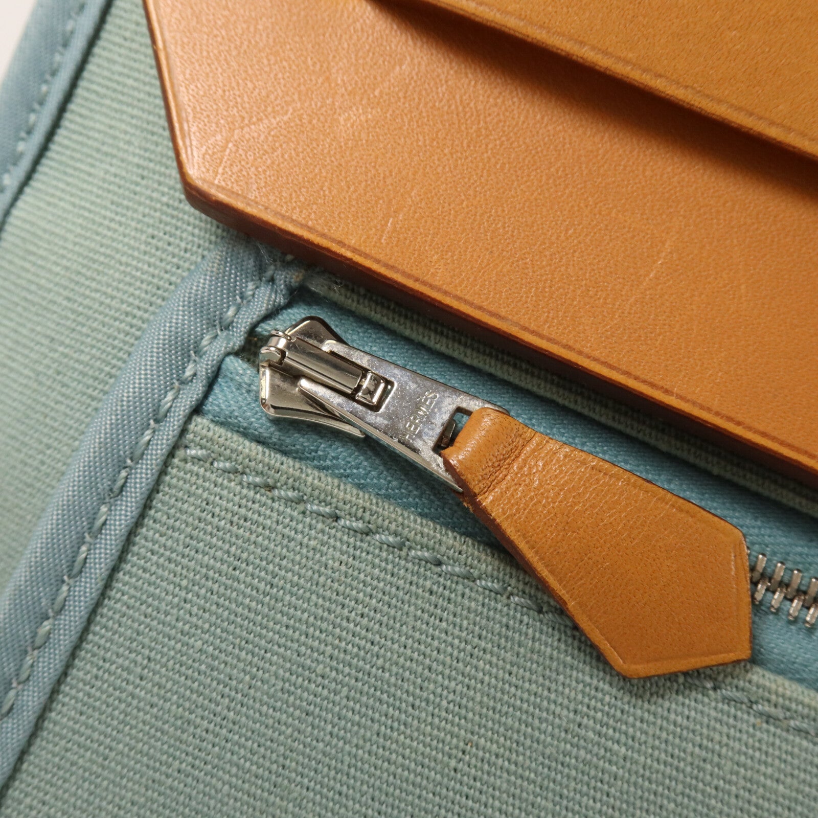 HERMES 帆布Herbag GM手挽肩背兩用袋Ciel