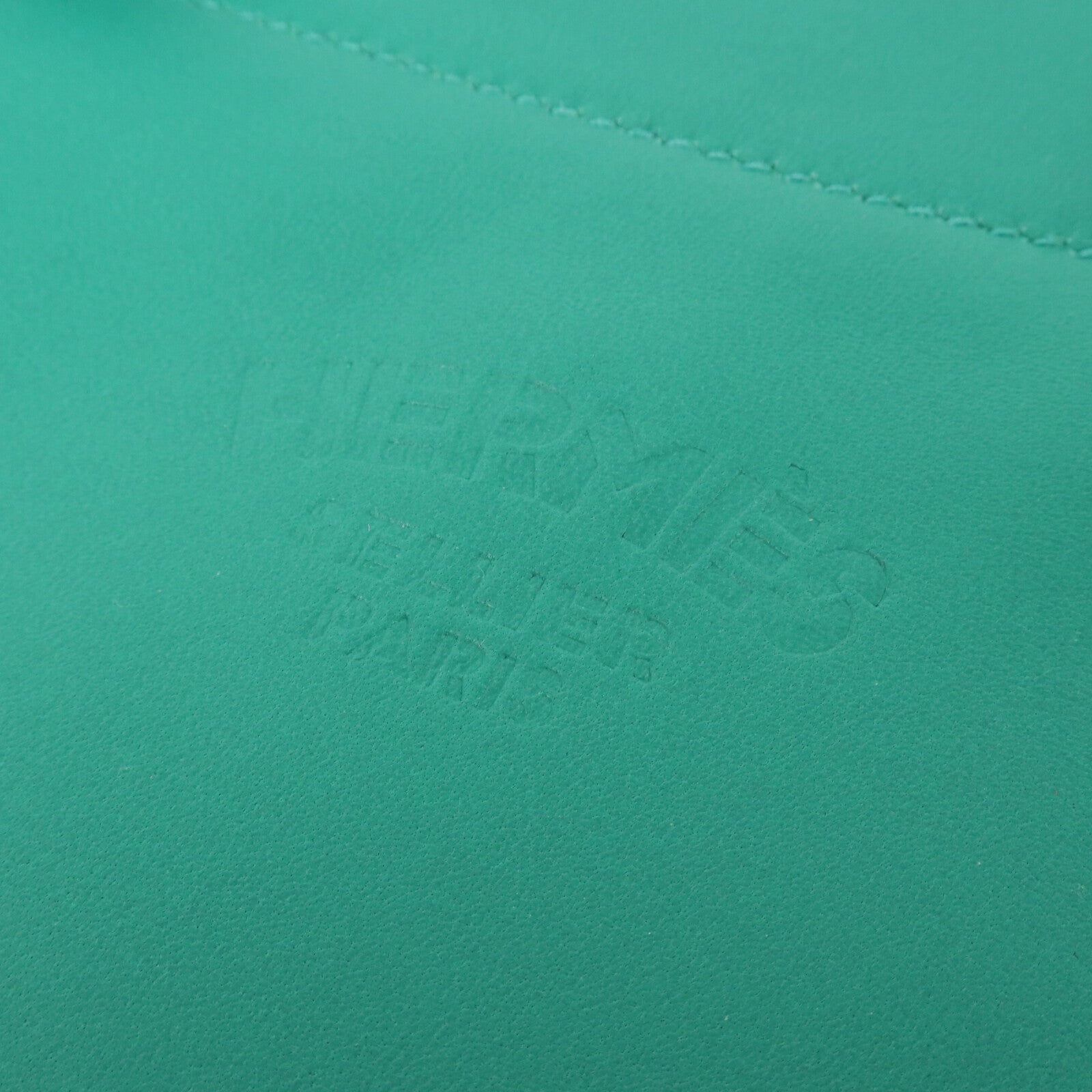 HERMES Swift皮革Aline Mini肩背袋Menthe
